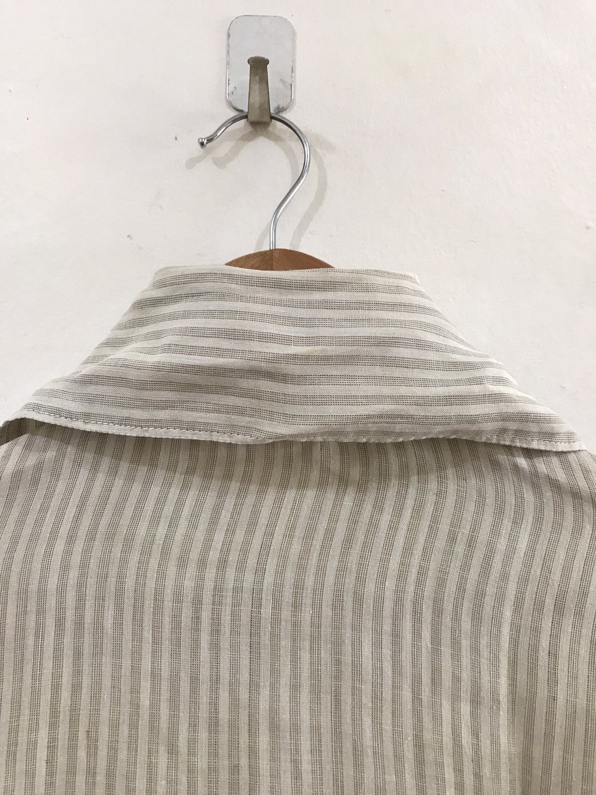 Comme des Garcons Homme 80s Comme des garcons Homme Linen Shirt Size US XXL / EU 58 / 5 - 6 Thumbnail