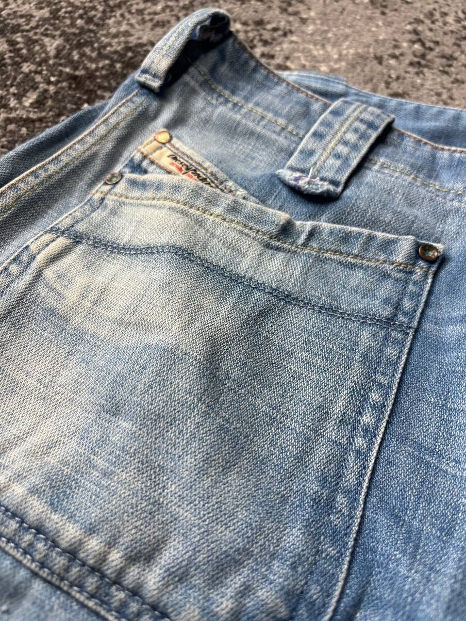 Diesel × Japanese Brand × Vintage Vintage Y2K Diesel Baggy Avantgarde Denim 90s Pants Size US 32 / EU 48 - 6 Thumbnail