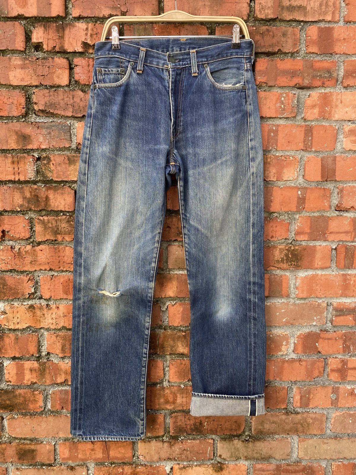 Levi's × Levi's Vintage Clothing × Vintage W31x31 vintage levi's 501ZX redline big E distressed Size US 31 - 1 Thumbnail