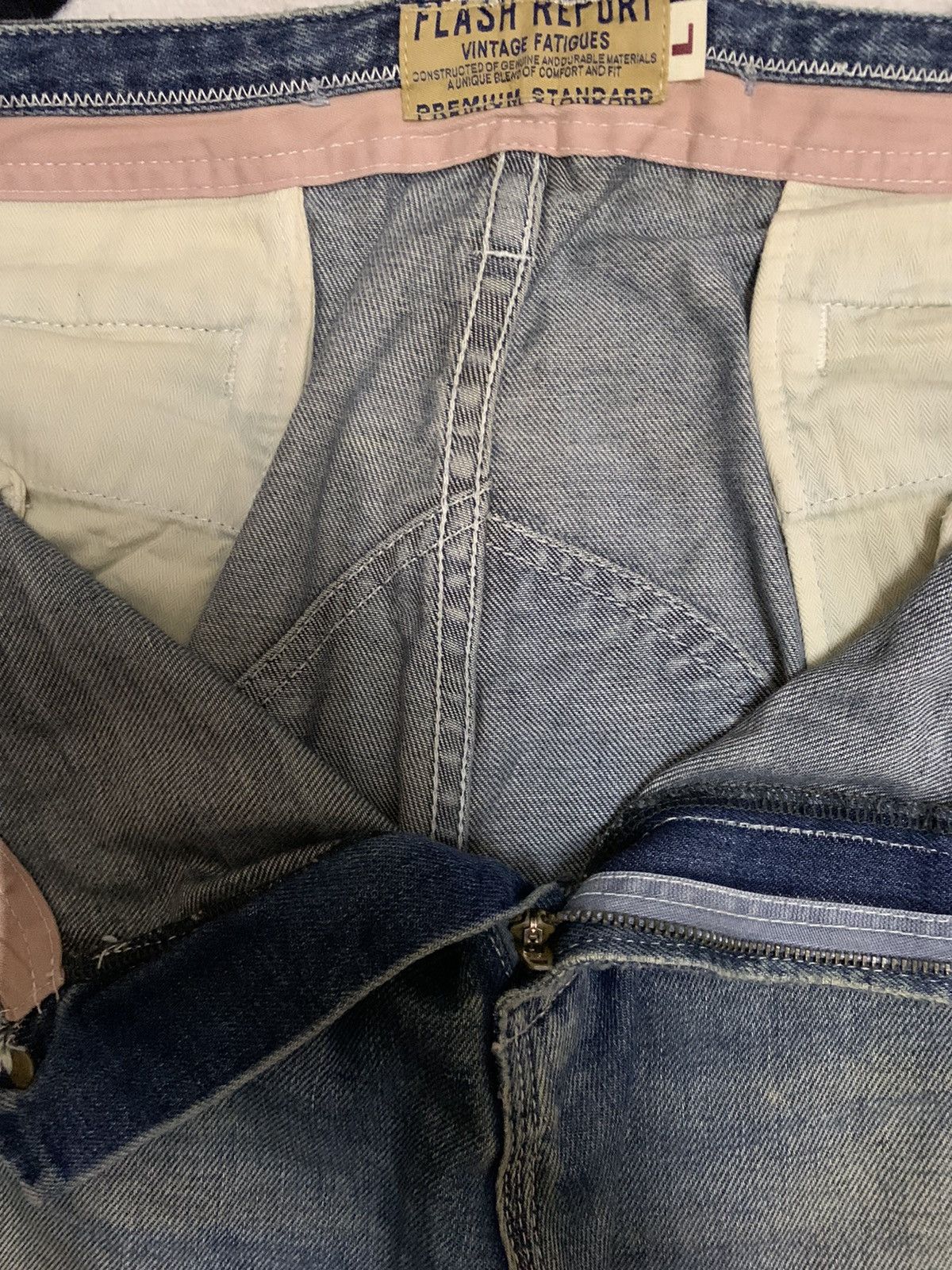 Japanese Brand Vintage Japanese Brand Mud Wash Baggy Fatigue Bush Jeans Size US 34 / EU 50 - 22 Thumbnail