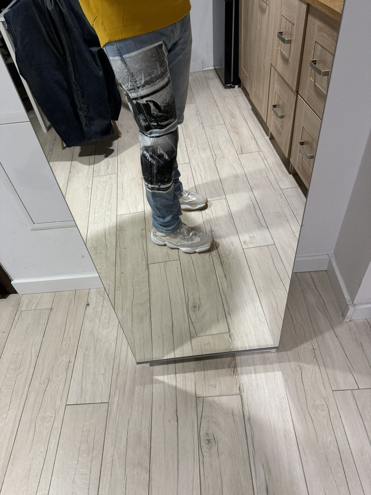 Calvin Klein 205W39NYC Calvin Klein X Andy Warhol Horseprint Denim Pants Size US 34 / EU 50 - 8 Thumbnail