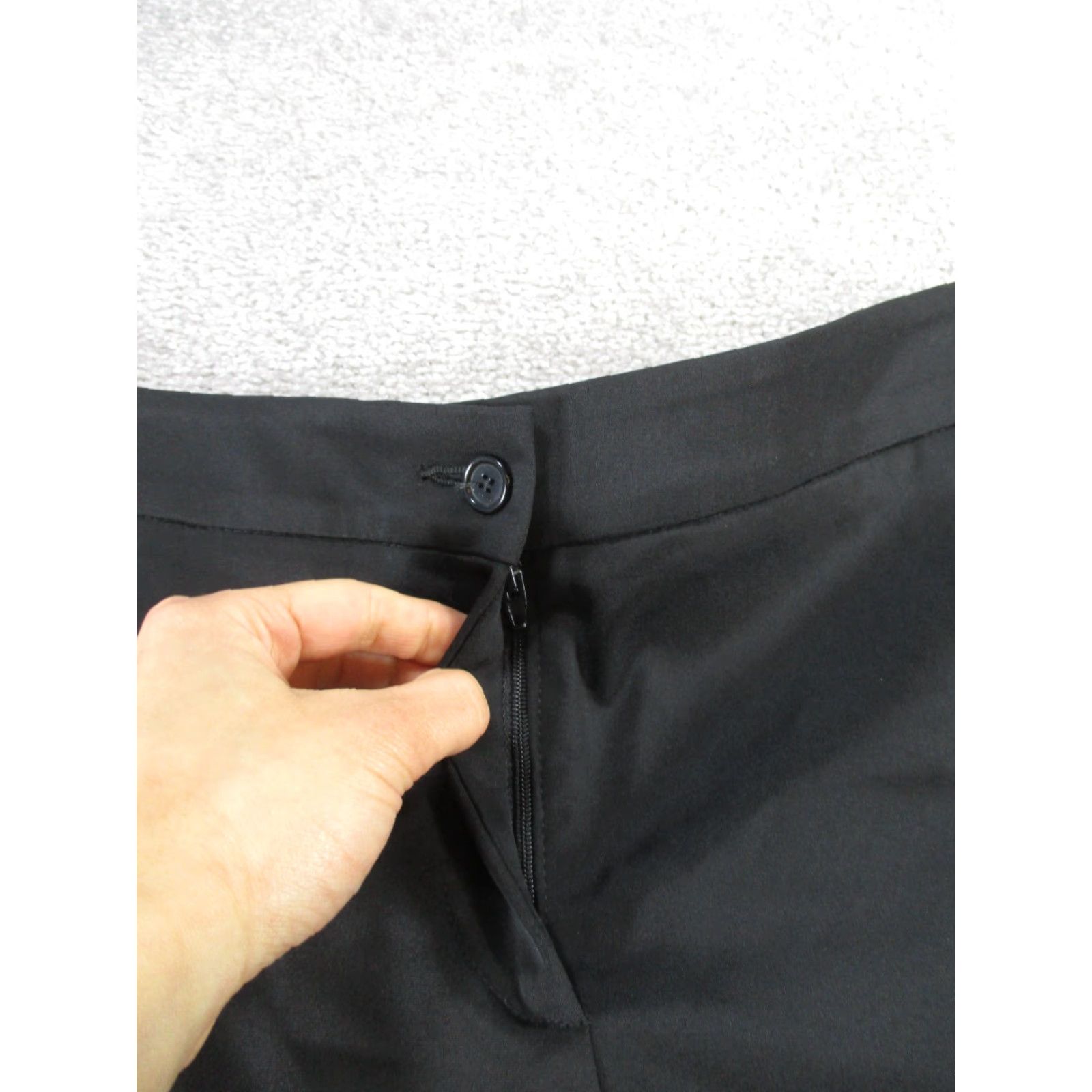 Etro VINTAGE ETRO Pants Womens Size 6 Black Dress Trousers Tapered Style Size 28" / US 6 / IT 42 - 4 Thumbnail