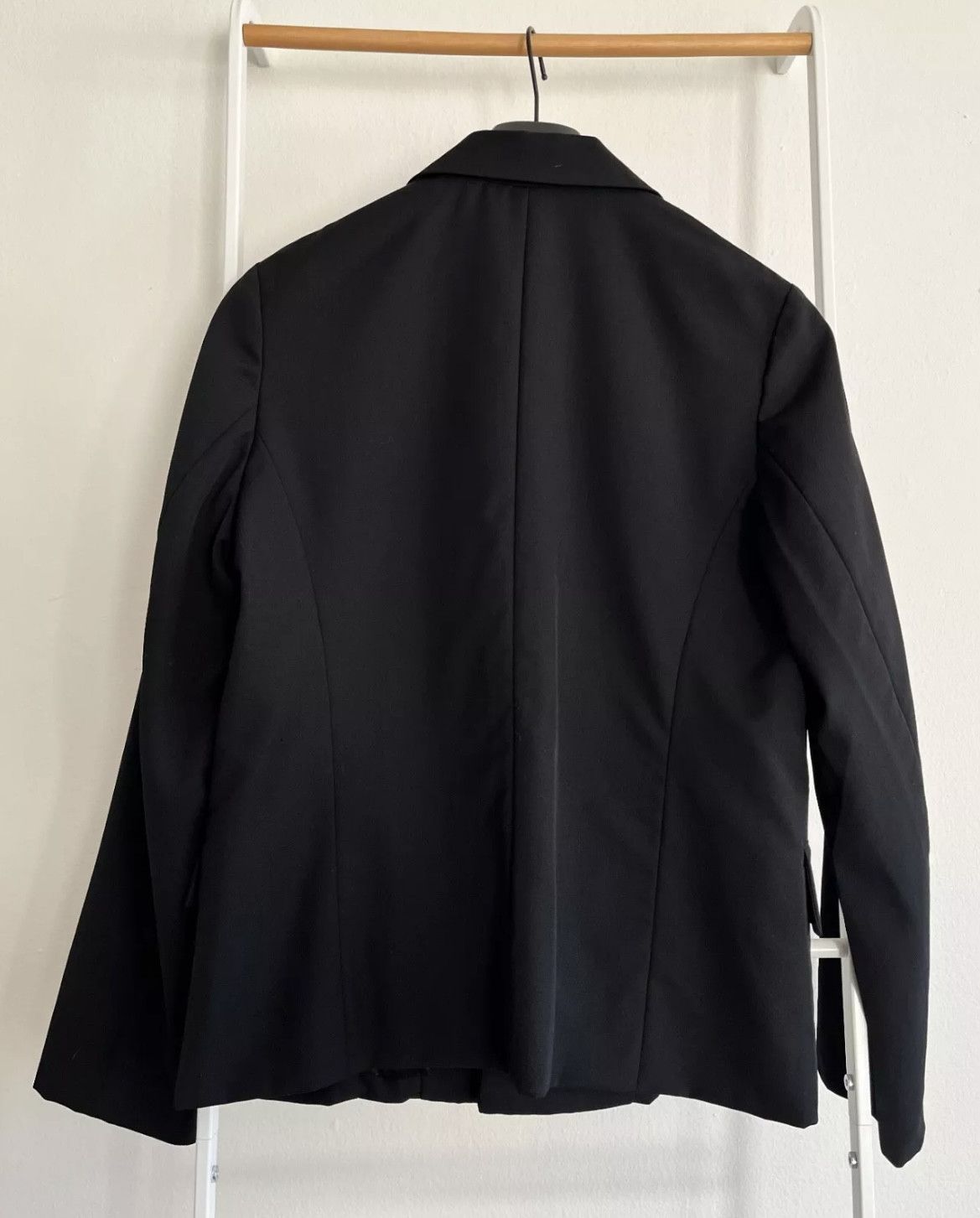 Comme des Garcons Comme Des Garçons Wool Blazer Velvet Details Suit Size 38S - 4 Thumbnail