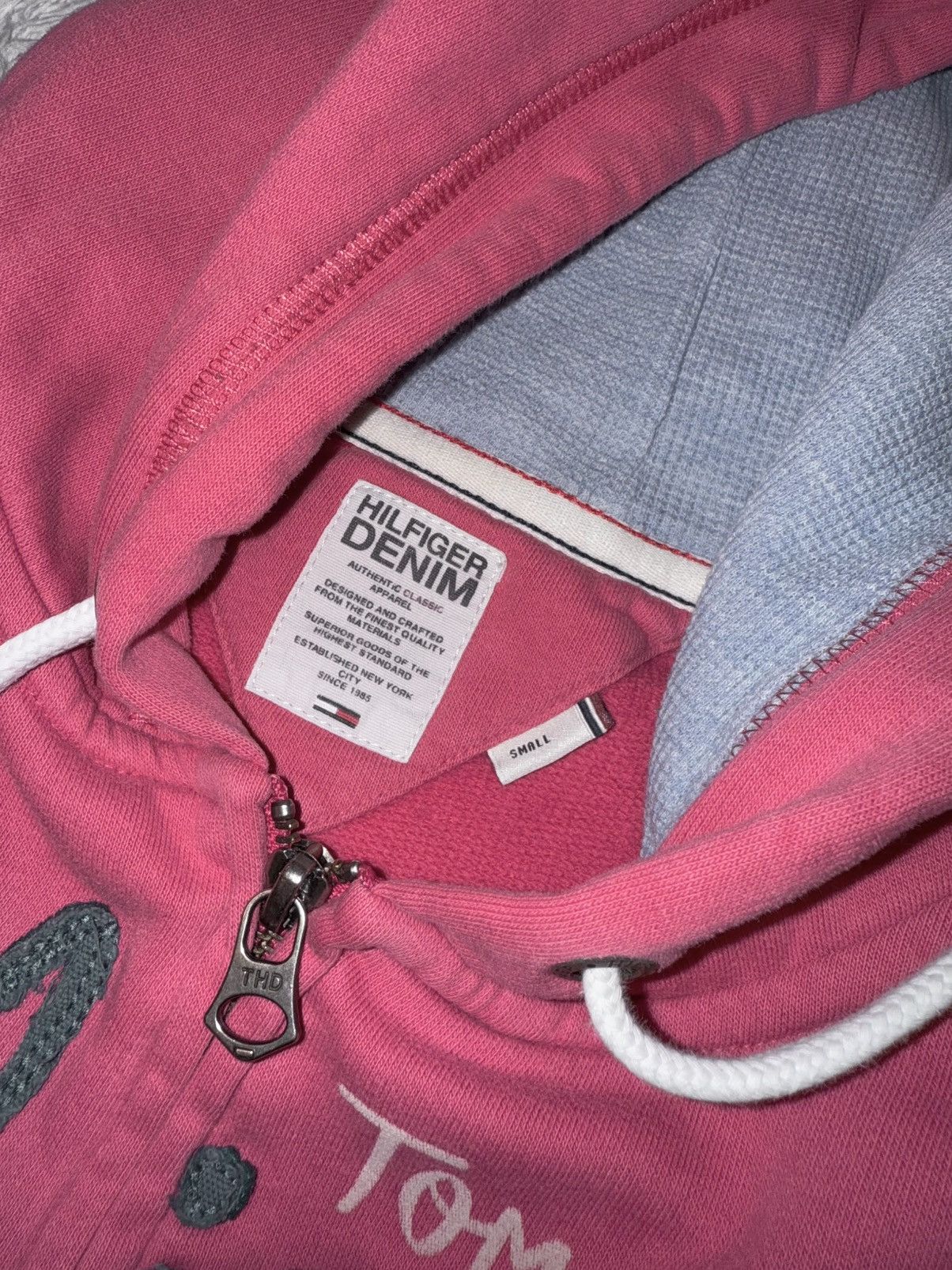 Tommy Hilfiger Tommy Hilfiger pink hoodie! Size S / US 4 / IT 40 - 4 Thumbnail