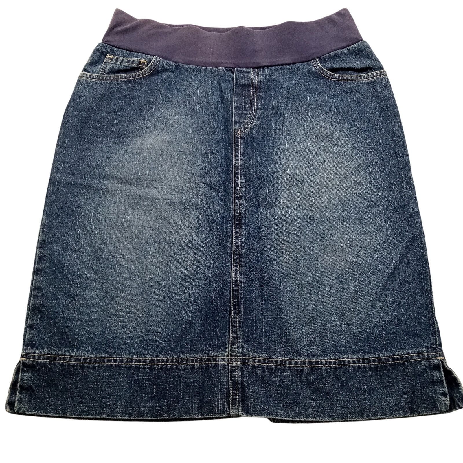 & Other Stories Verso Women's Denim Skirt 8 Blue Jean 30 X 24 Straight Size 30" / US 8 / IT 44 - 1 Thumbnail