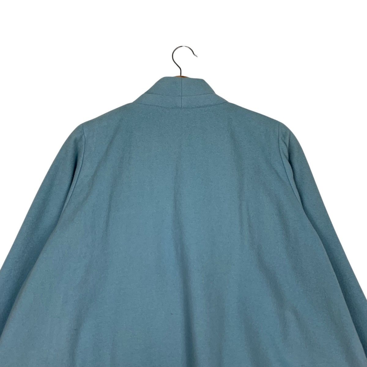 Louis Feraud LOUIS FERAUD Baby Blue Wool Oversized Coat Jacket #2038-C88 Size M / US 6-8 / IT 42-44 - 8 Thumbnail