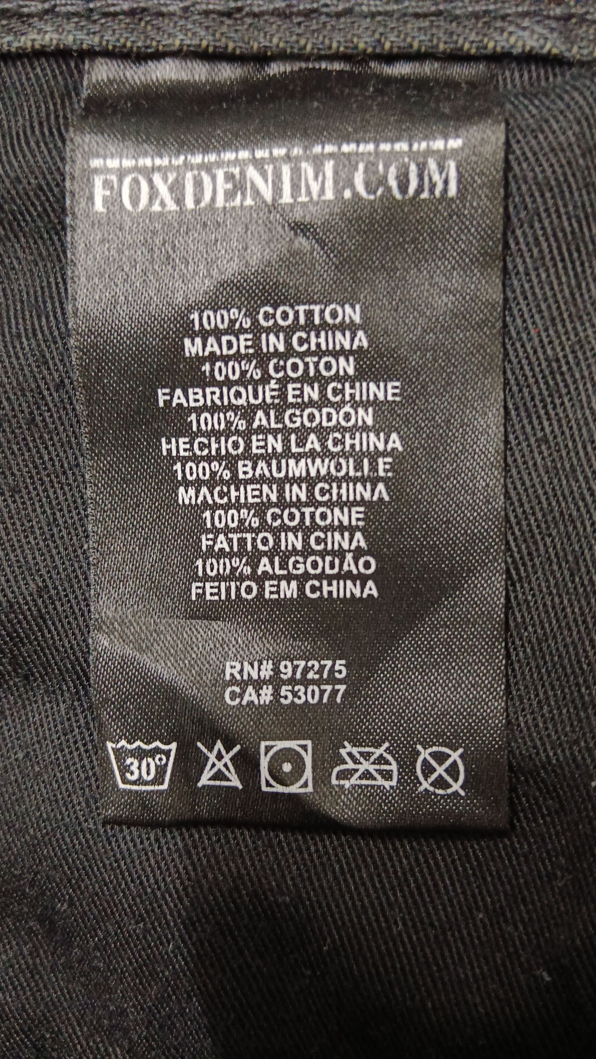 Fox Racing Fox Deluxe Riders Denim Size US 33 - 17 Thumbnail