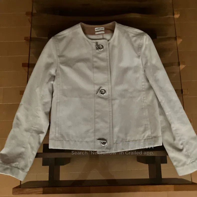 Hermes Hermes Lamb Leather Collarless Jacket Size XS / US 0-2 / IT 36-38 - 1 Thumbnail