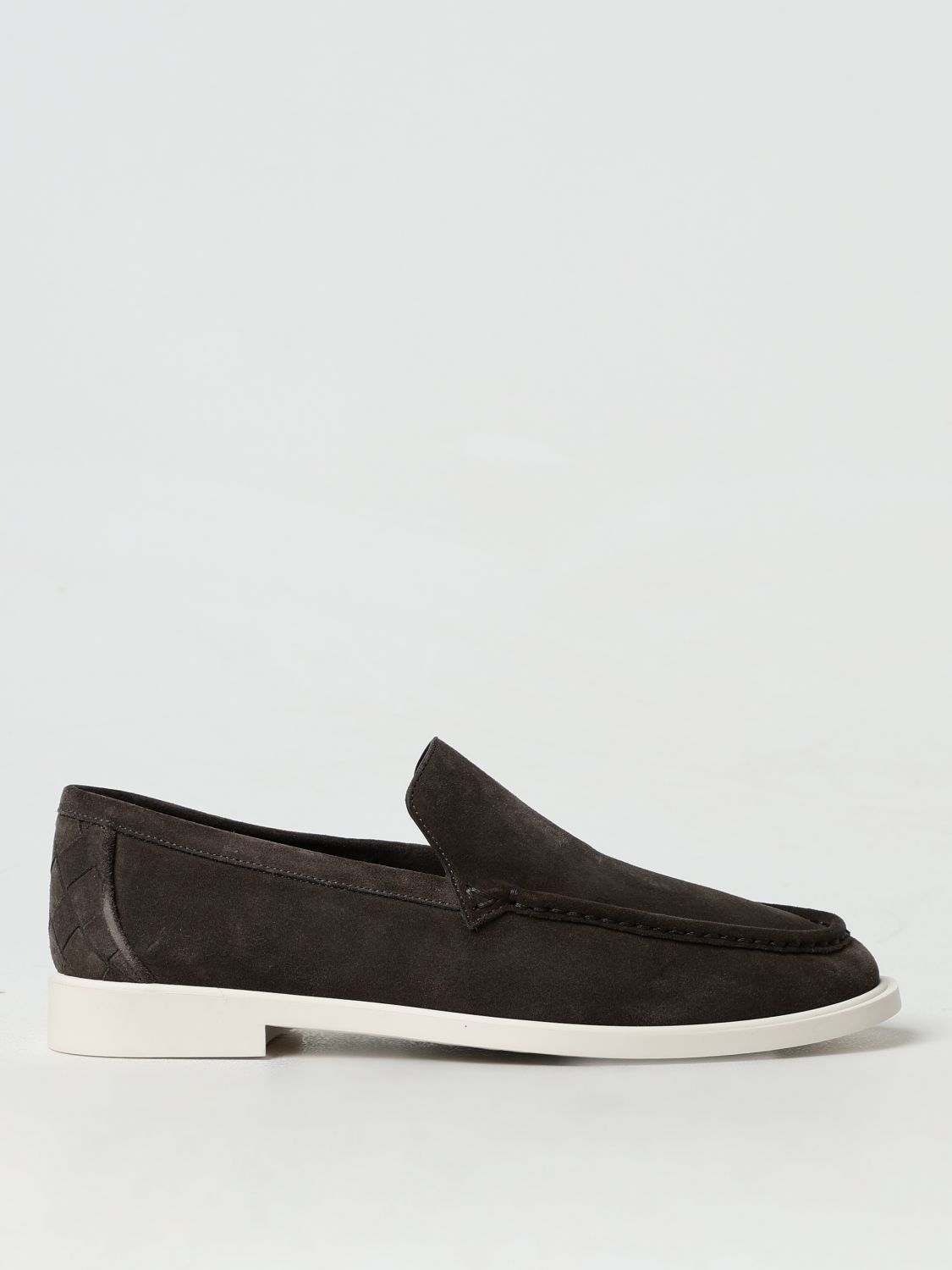 image of Bottega Veneta Loafers Men Grey (Size 12)