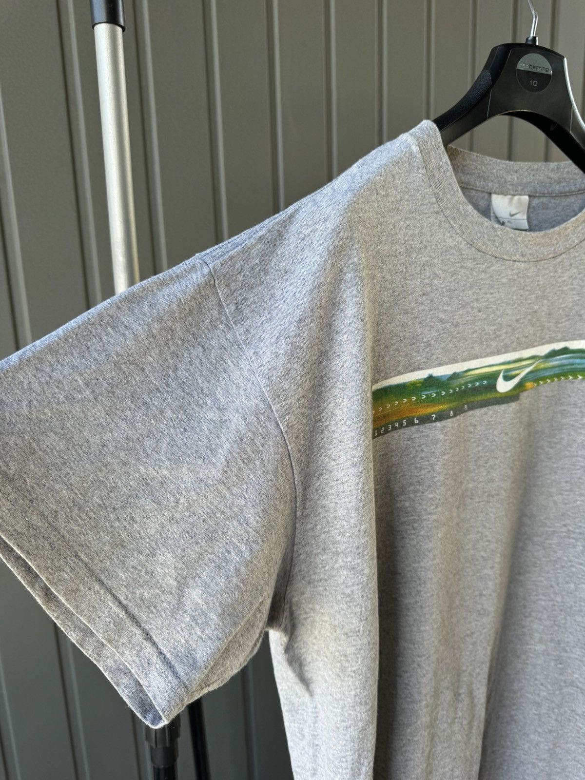 Nike × Vintage Nike Centr Swoosh Vintage T Shirt Y2K Tee Size US XL / EU 56 / 4 - 7 Thumbnail