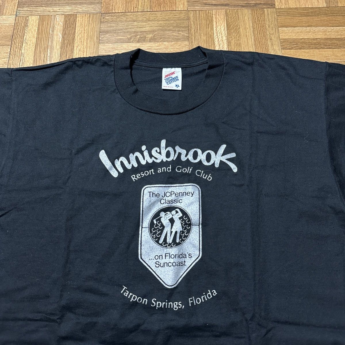 Jerzees Vintage Innisbrook Golf Club tee Size US XL / EU 56 / 4 - 3 Thumbnail