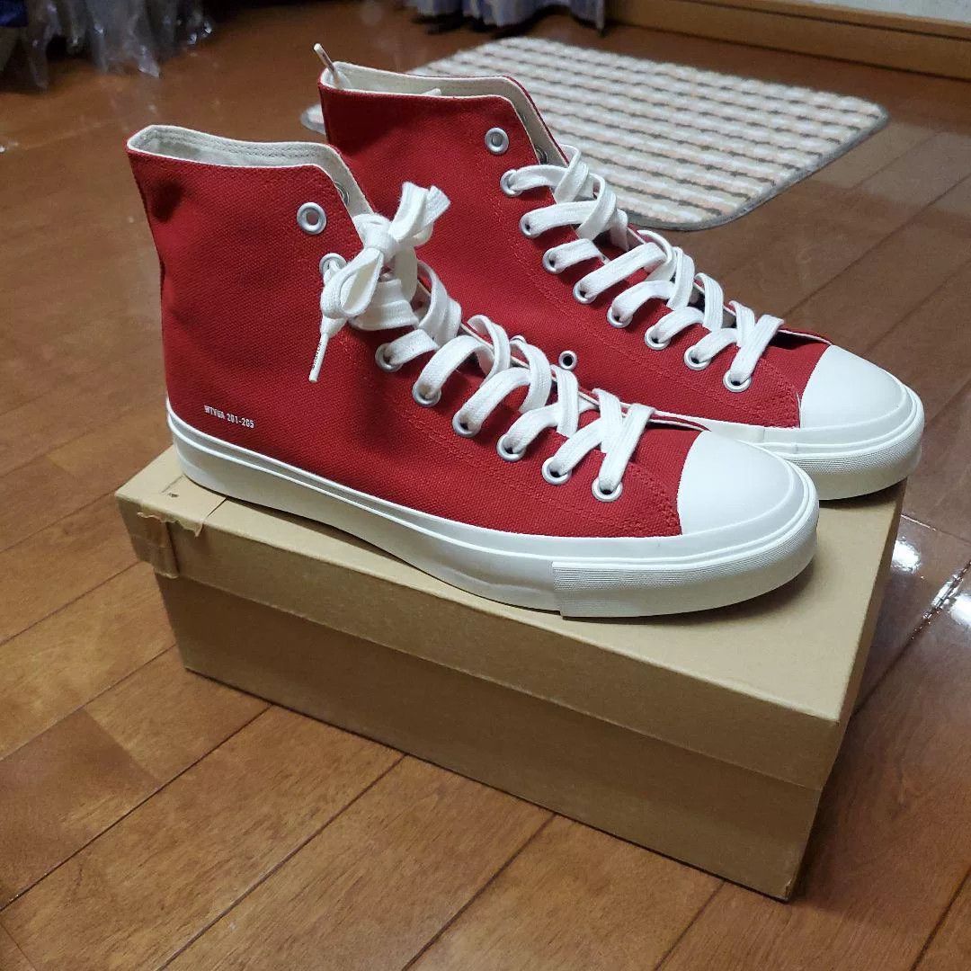Wtaps wtaps red high-top sneakers size 9 Size US 9 / EU 42 - 1 Thumbnail