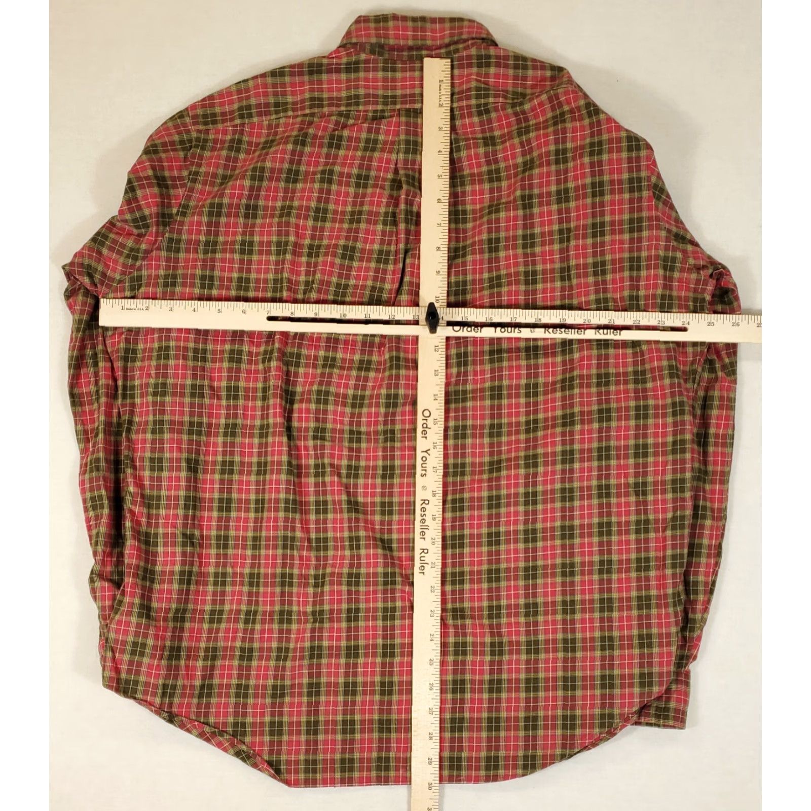 Ralph Lauren Ralph Lauren Button-Down Shirt Mens L Plaid Tartan Classic Fit Red Brown Multicolor Size US L / EU 52-54 / 3 - 4 Thumbnail