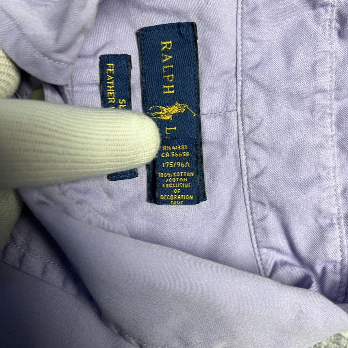 Ralph Lauren × Vintage Ralph Lauren Purple Shirt Button Down Long Sleeve Luxury Size US M / EU 48-50 / 2 - 5 Thumbnail
