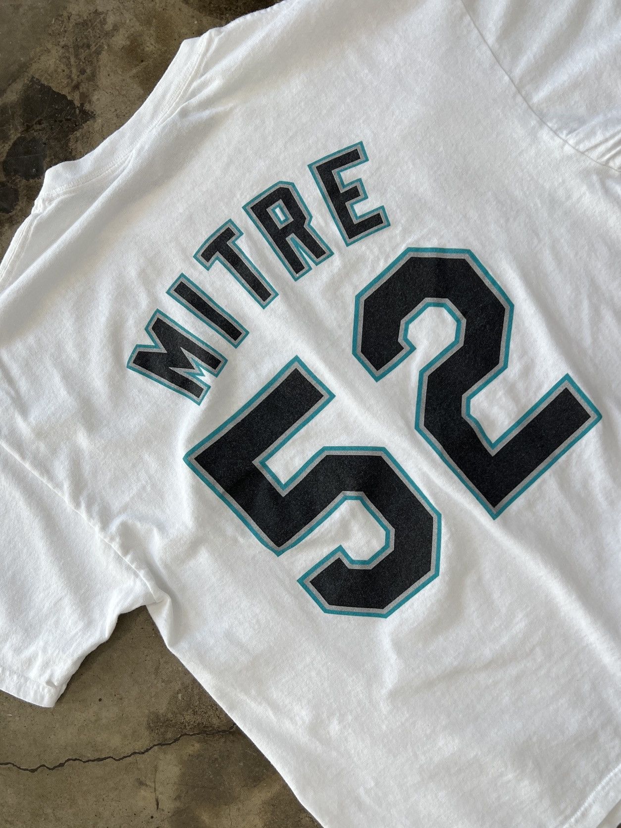 MLB × Vintage Vintage MLB Y2K Sergio Mitre Marlins Tee XL Size US XL / EU 56 / 4 - 1 Thumbnail