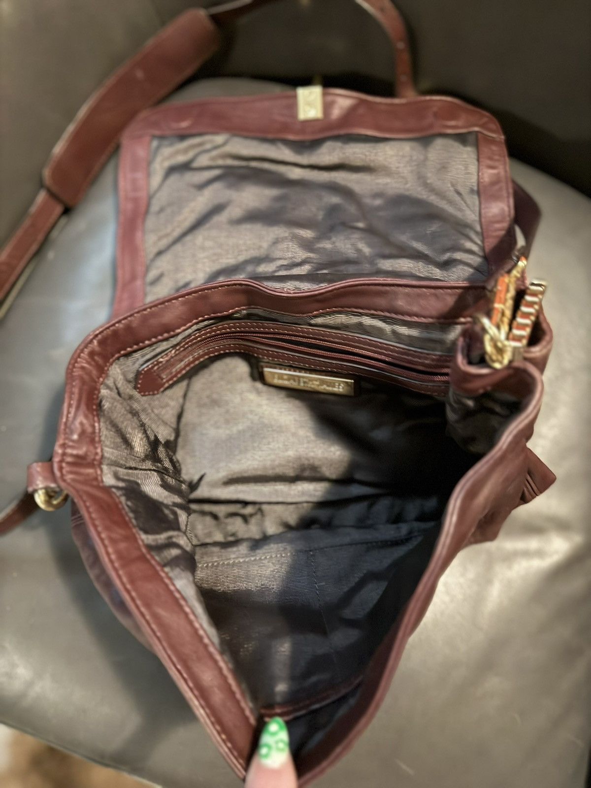 Elizabeth and James ELIZABETH AND JAMES Brown Leather Cynnie Crossbody Size ONE SIZE - 7 Thumbnail