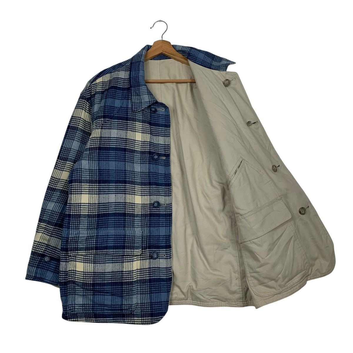 Japanese Brand Vintage Hampstead Tartan Reversible Jacket Size US L / EU 52-54 / 3 - 9 Thumbnail