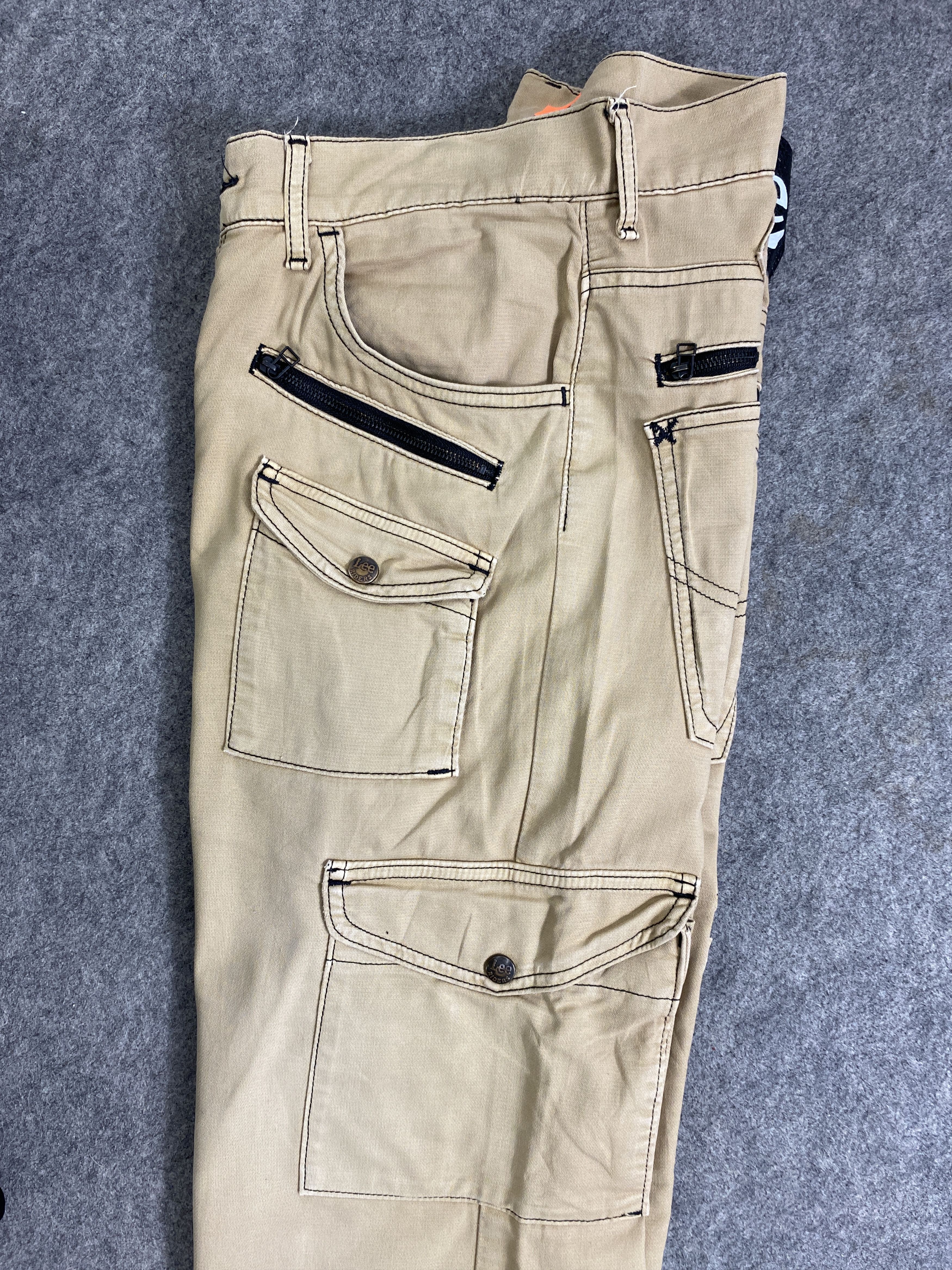Japanese Brand Lee Cargo Multipocket Pants -CP256 Size US 36 / EU 52 - 4 Thumbnail