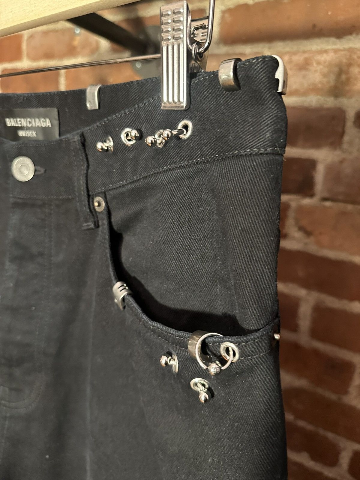 Balenciaga SS/24 Balenciaga Pierced Denim Size US 30 / EU 46 - 6 Thumbnail