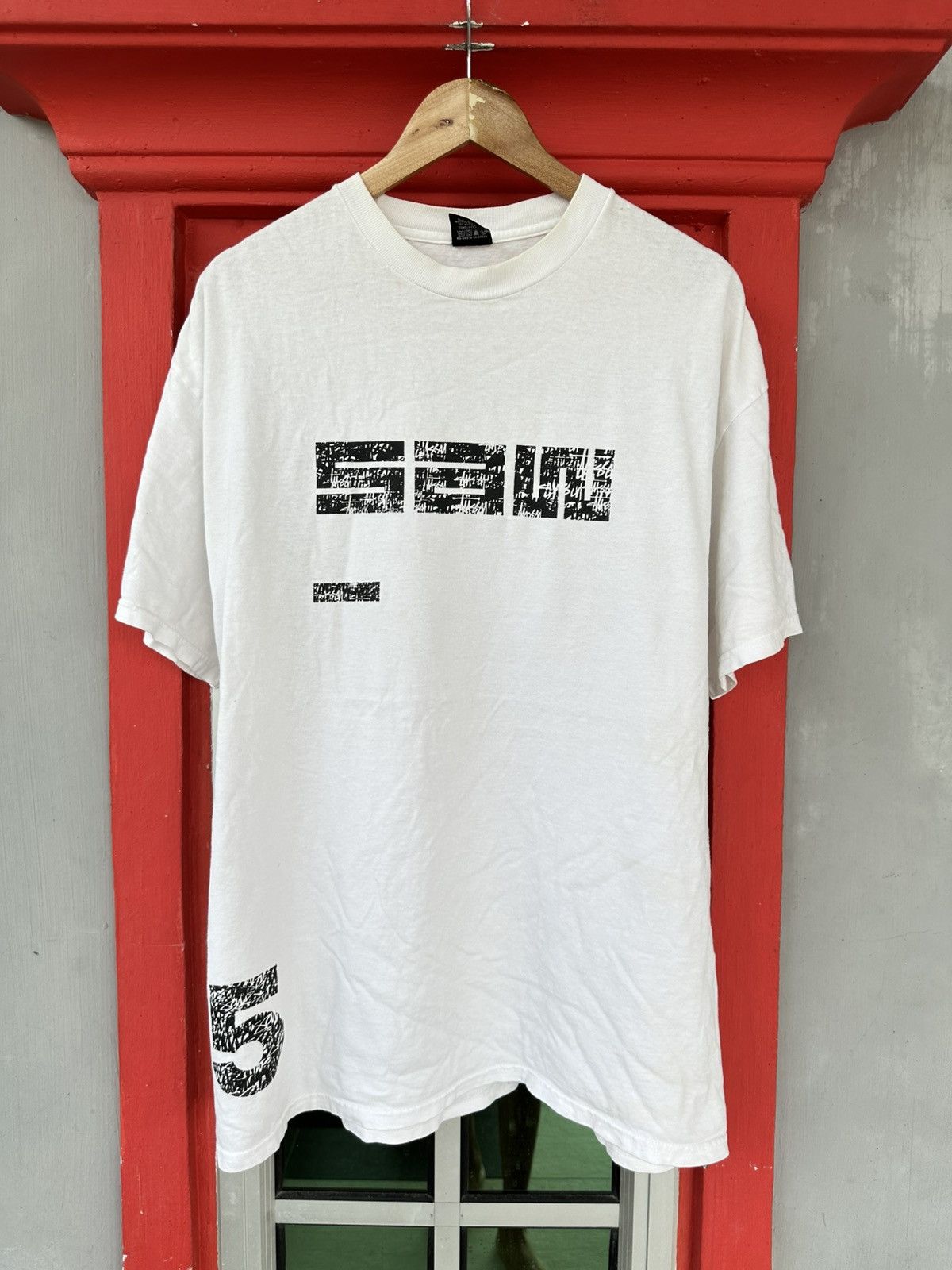 Stussy Vintage Stussy X Saw Recordings 2006 Tee Size US XL / EU 56 / 4 - 1 Thumbnail