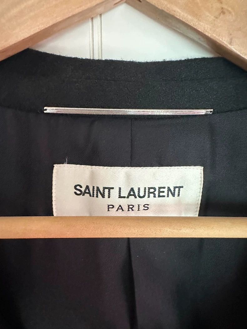 Saint Laurent Paris saint Laurent parisWool frock coat 2503-Nextarrow Size US M / EU 48-50 / 2 - 8 Thumbnail
