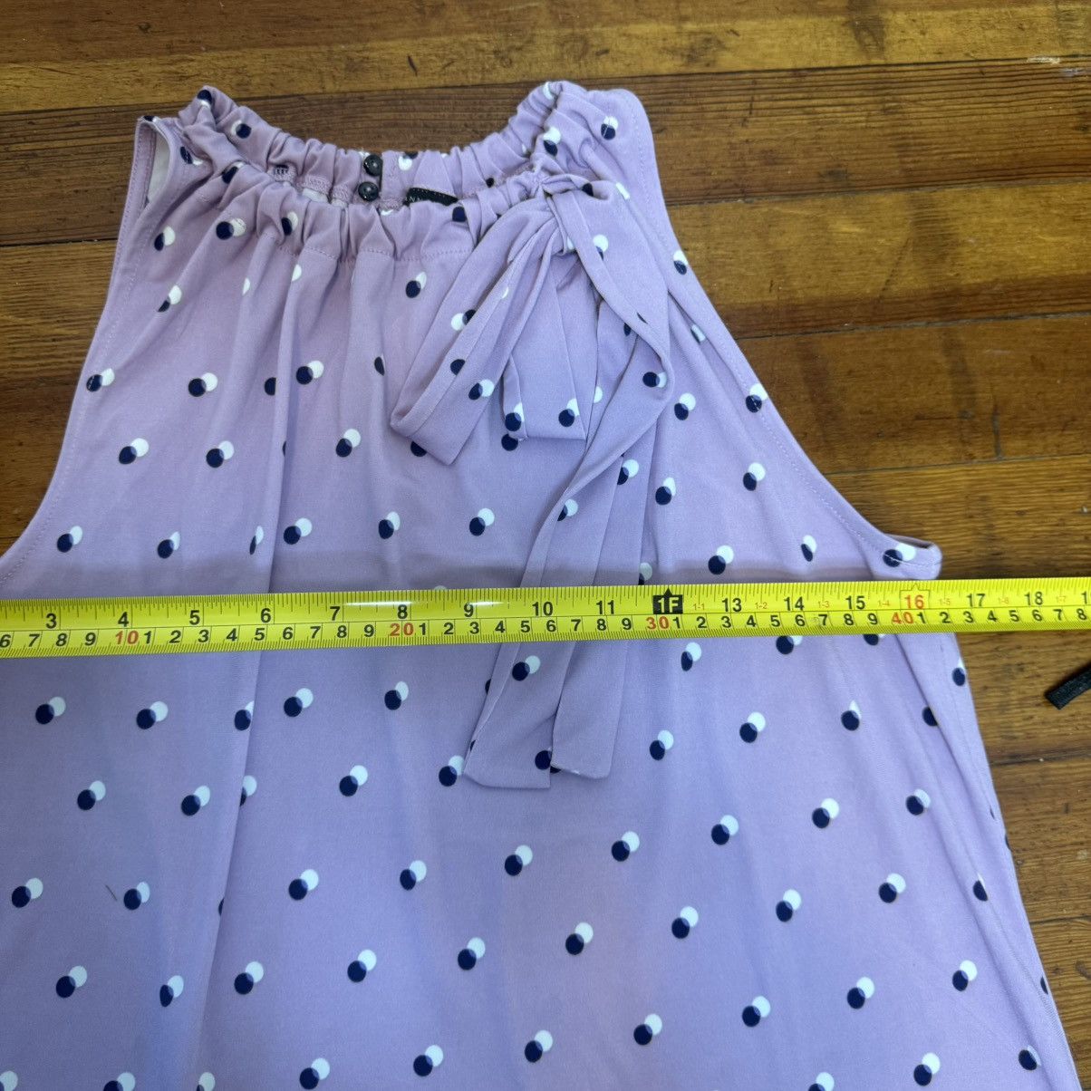 Ann Taylor Ann Taylor Lavender Polka Dot Halter Camisole Size S / US 4 / IT 40 - 5 Thumbnail