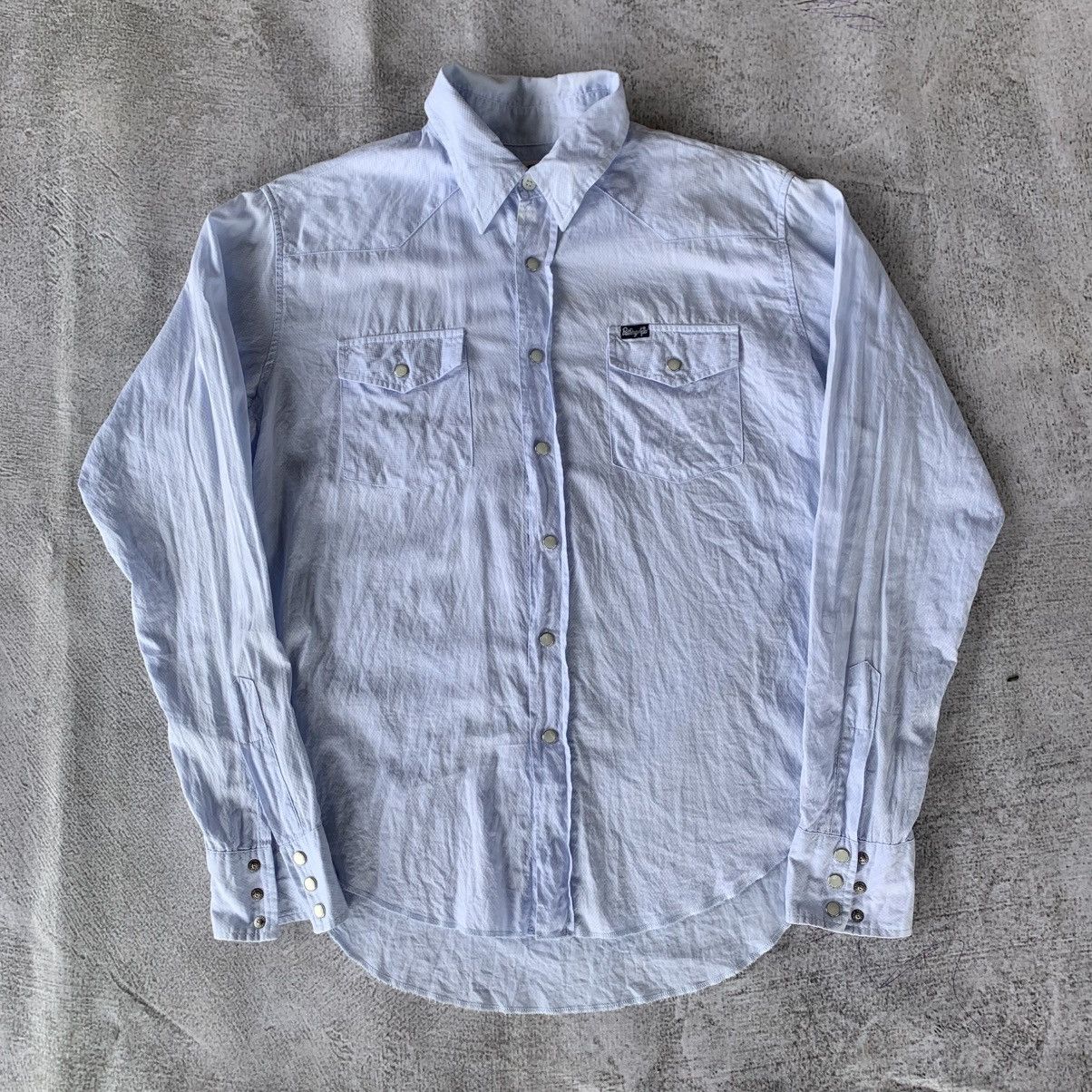 Bape 90s bape snap button western shirt Size US M / EU 48-50 / 2 - 1 Thumbnail