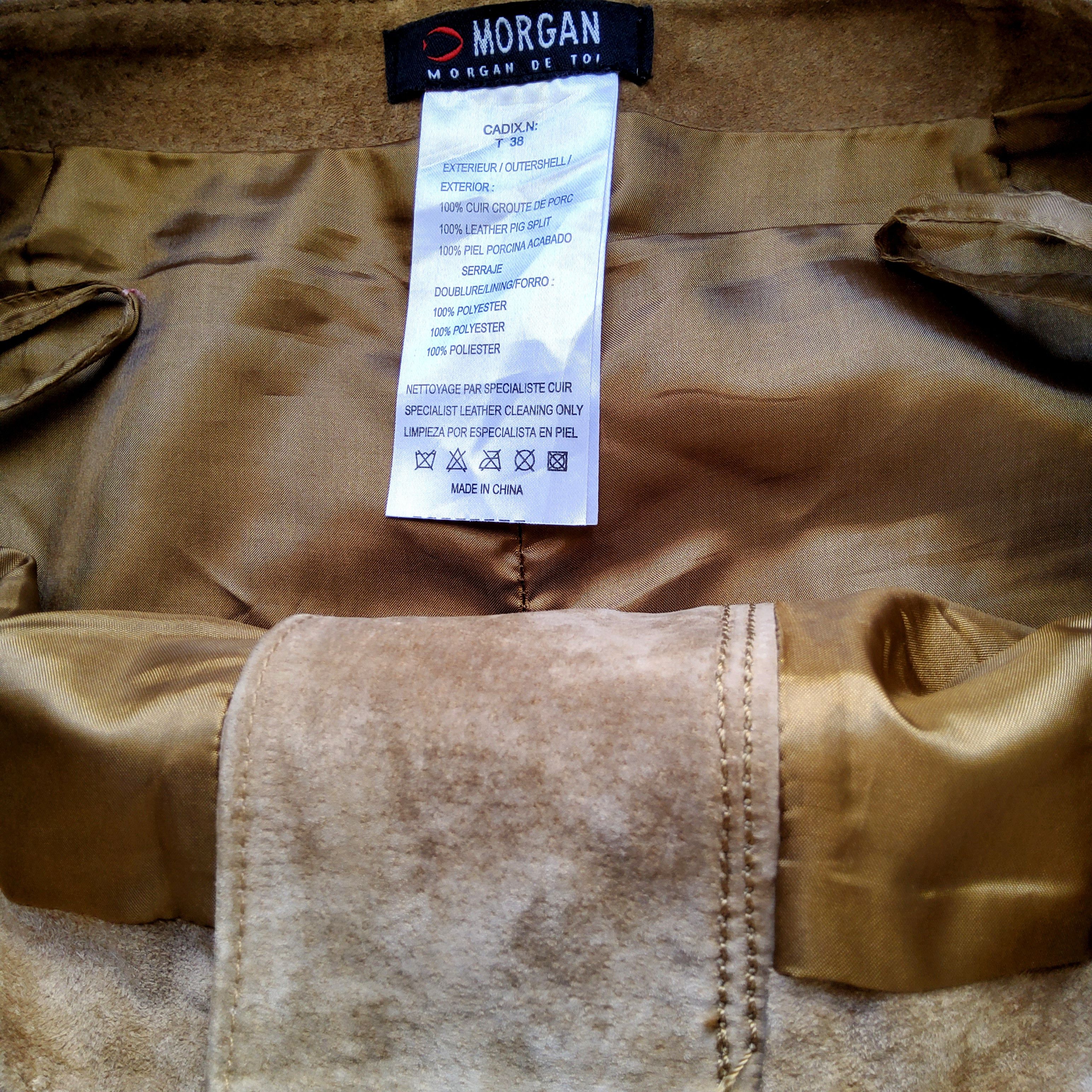 Morgan De Toi Morgan vintage y2k western suede leather fringe midi skirt Size 27" / US 4 / IT 40 - 5 Thumbnail