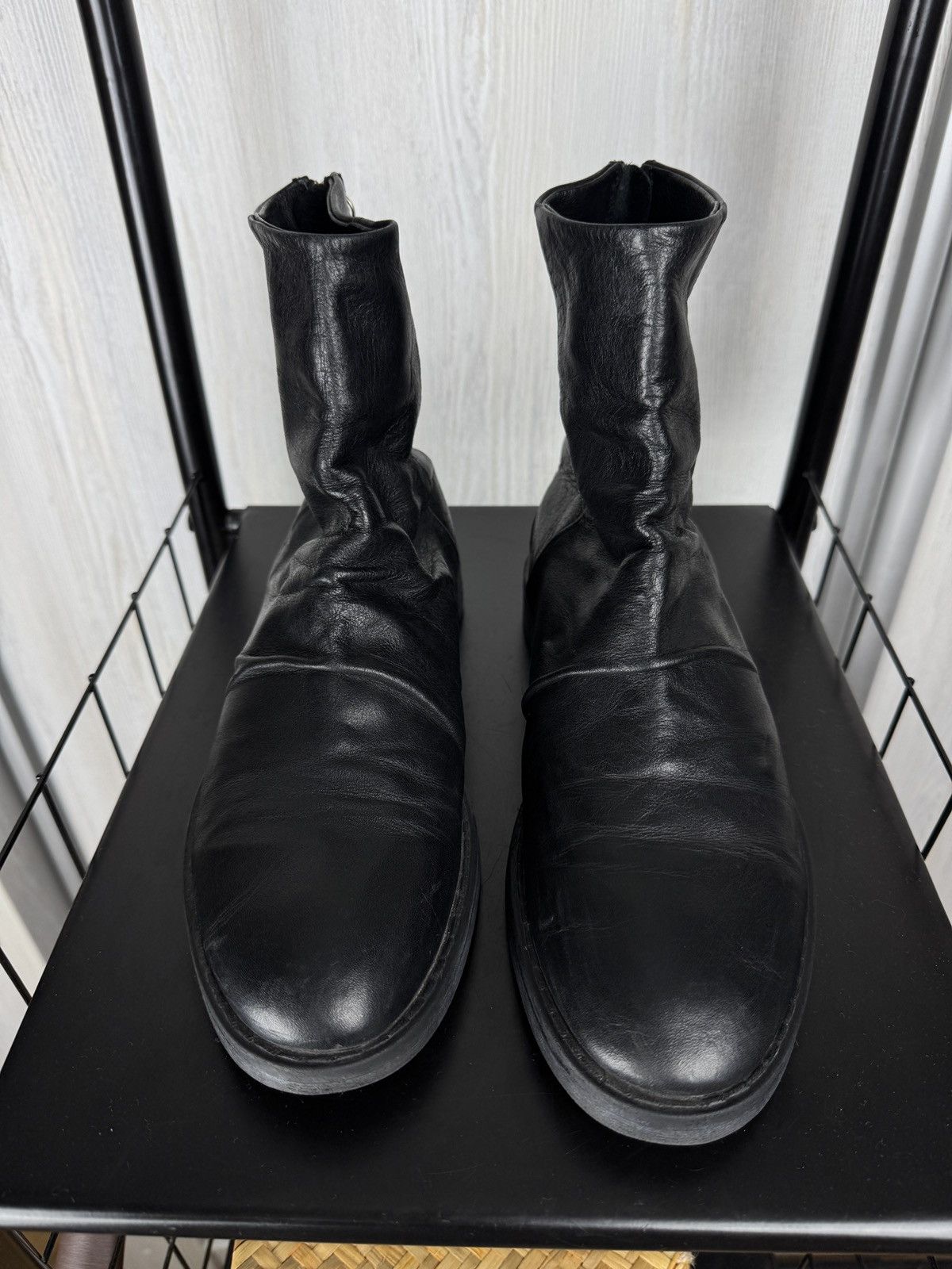 Other Poesie Veneziane black leather vintage style ankle boots 39 Size US 9 / IT 39 - 6 Thumbnail