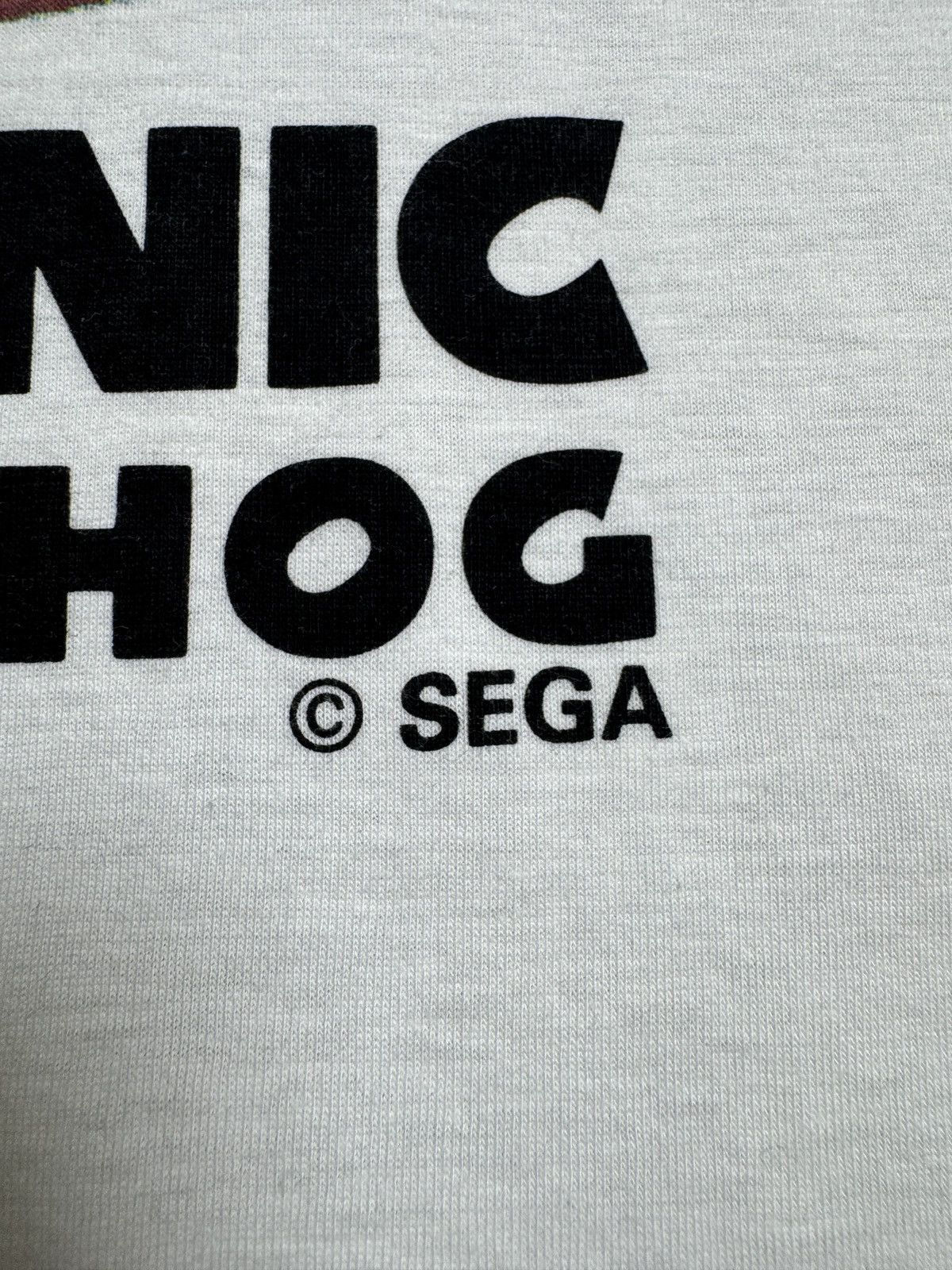 Playstation Vintage 90s Sega Sonic the Hedgehog video game promo tee Size US M / EU 48-50 / 2 - 6 Thumbnail