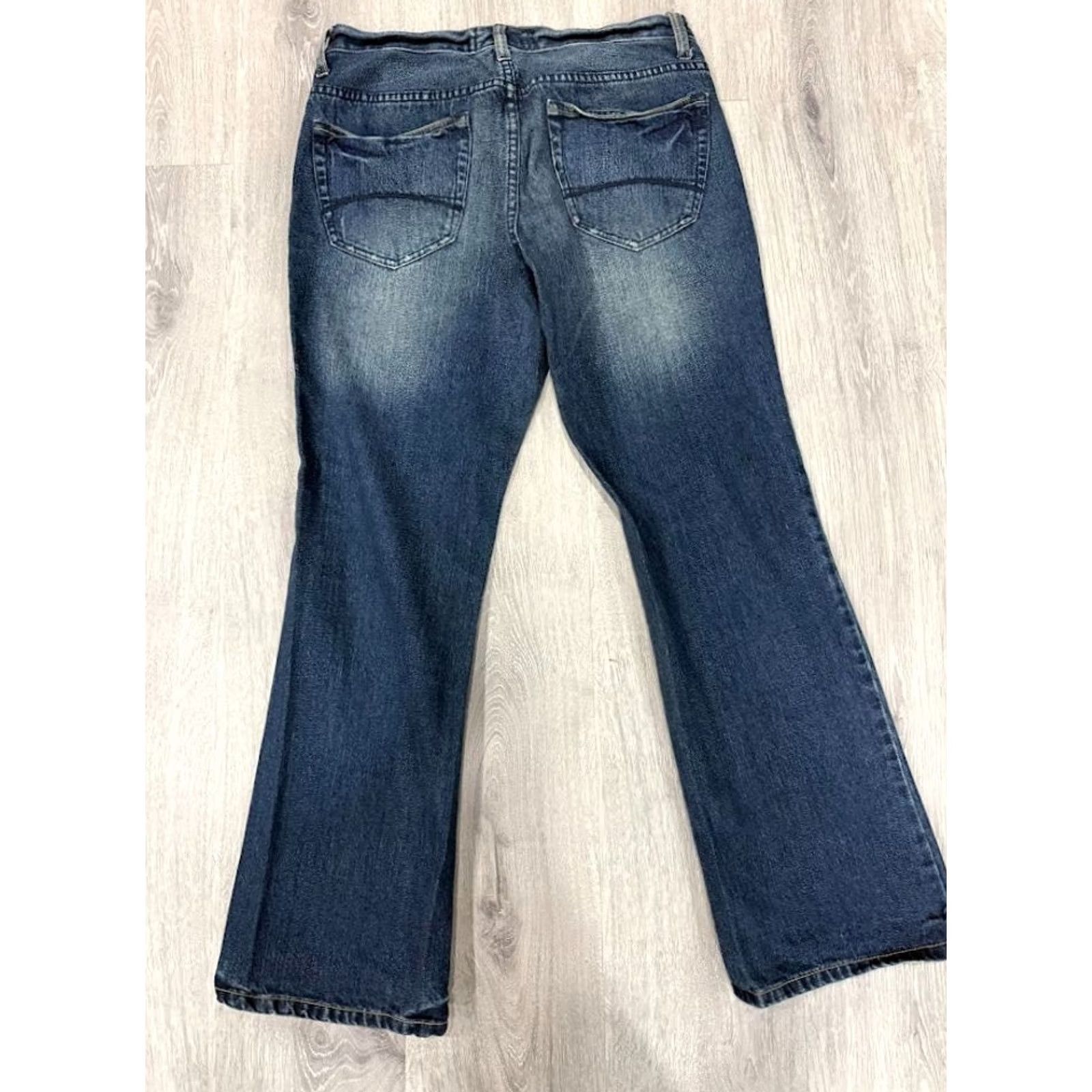 Ocean Pacific VINTAGE OP Ocean Pacific Bootcut Jeans Mens 30x29 Dark Wash Blue Denim Y2K VTG 80s 90s Beach Size US 30 / EU 46 - 2 Thumbnail
