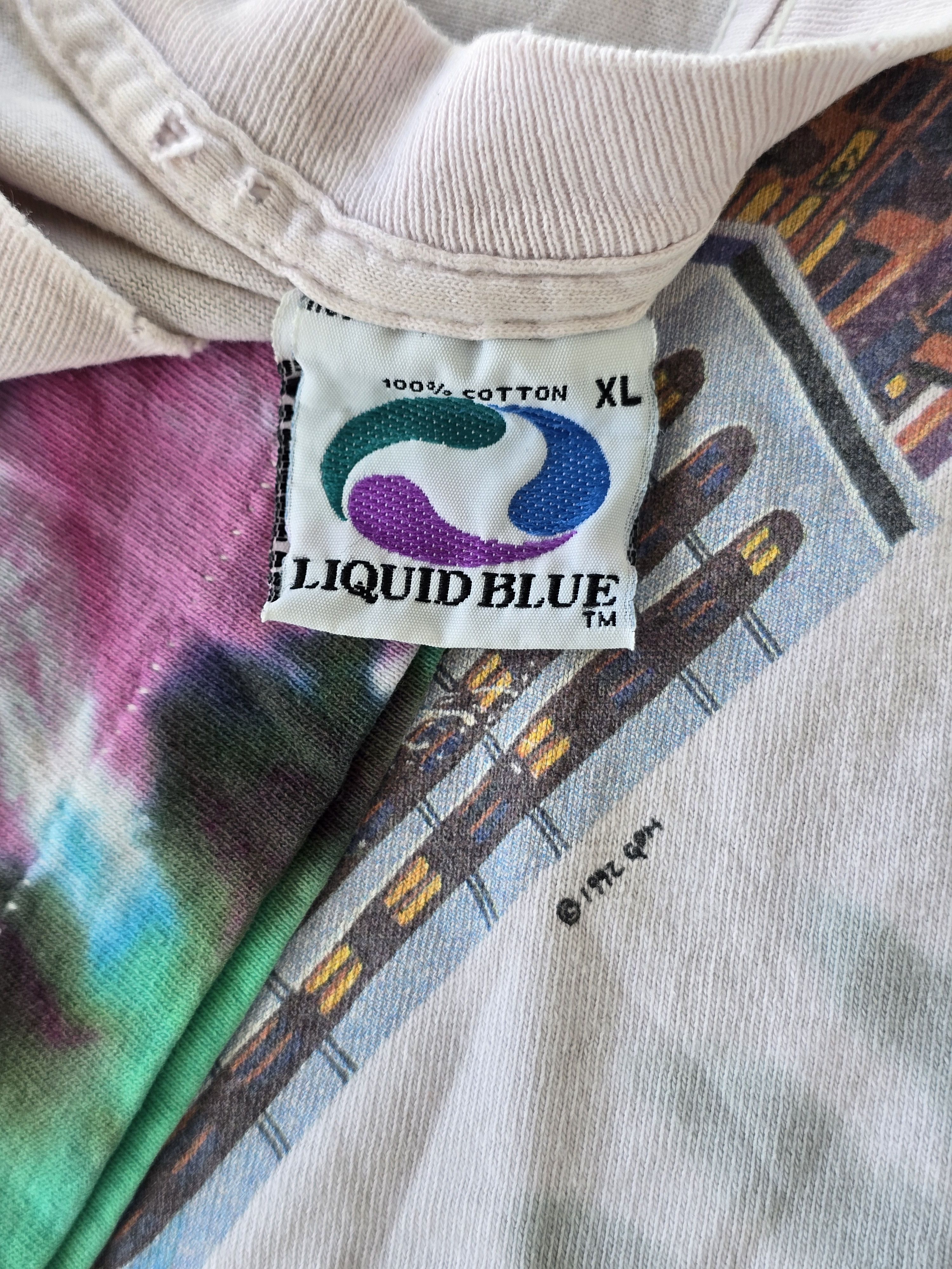 Grateful Dead Vintage 1992 Grateful Dead Chicago Soldier Field Tie Dye Tee Size US XL / EU 56 / 4 - 3 Thumbnail