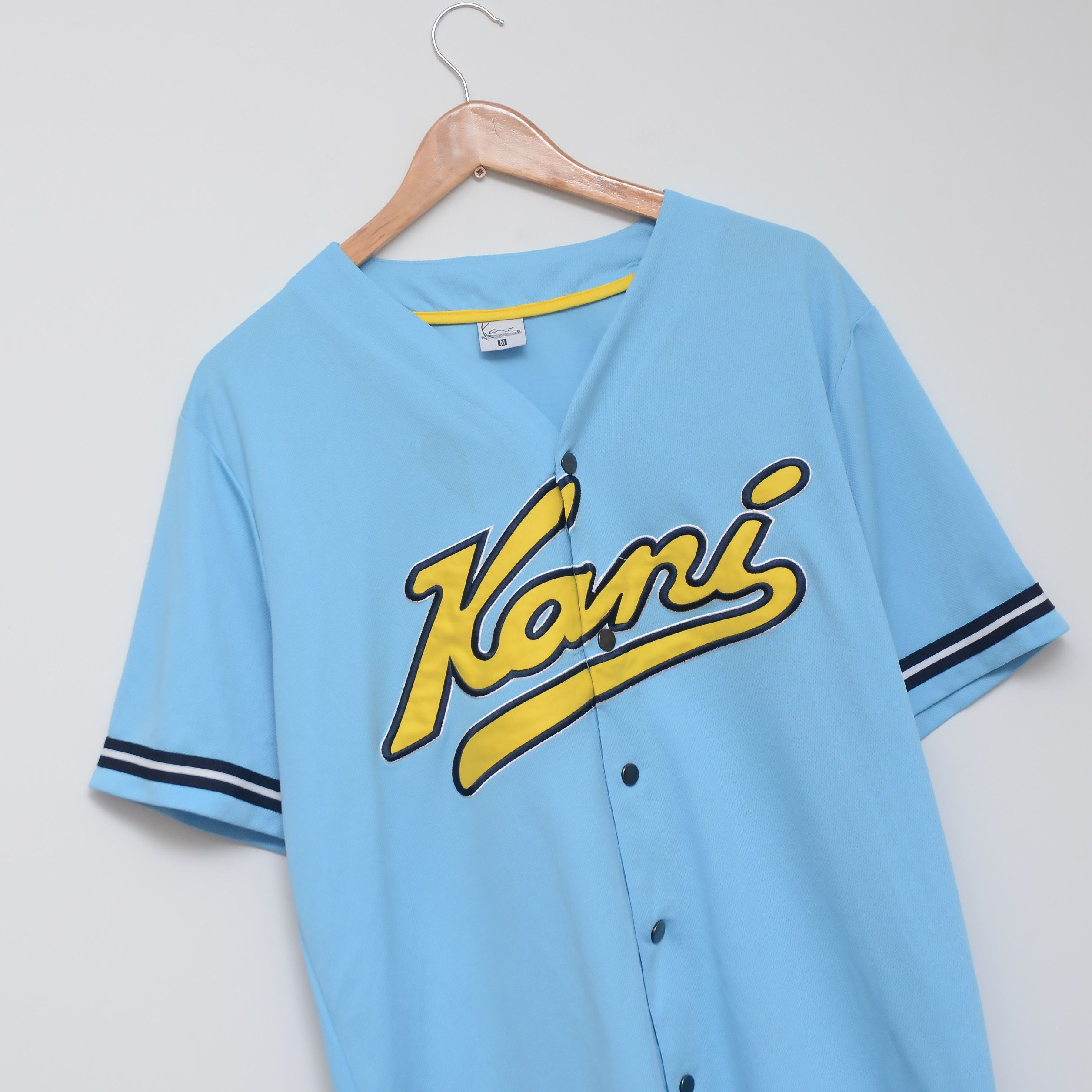 Karl Kani Karl Kani Big Logo Jersey Y2K Hip-Hop Baseball Shirt Fubu Size US M / EU 48-50 / 2 - 2 Thumbnail
