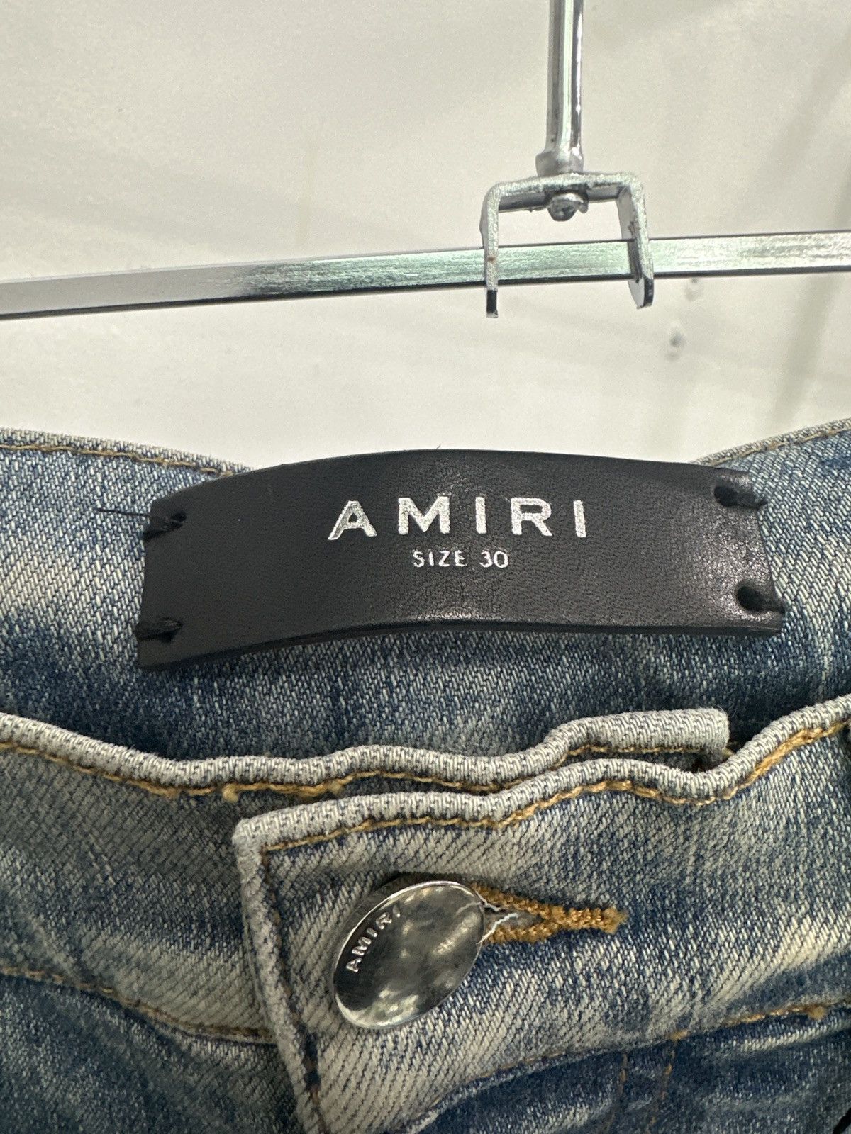 Amiri Amiri Tie Dye Patchwork Jeans Size US 30 / EU 46 - 2 Thumbnail