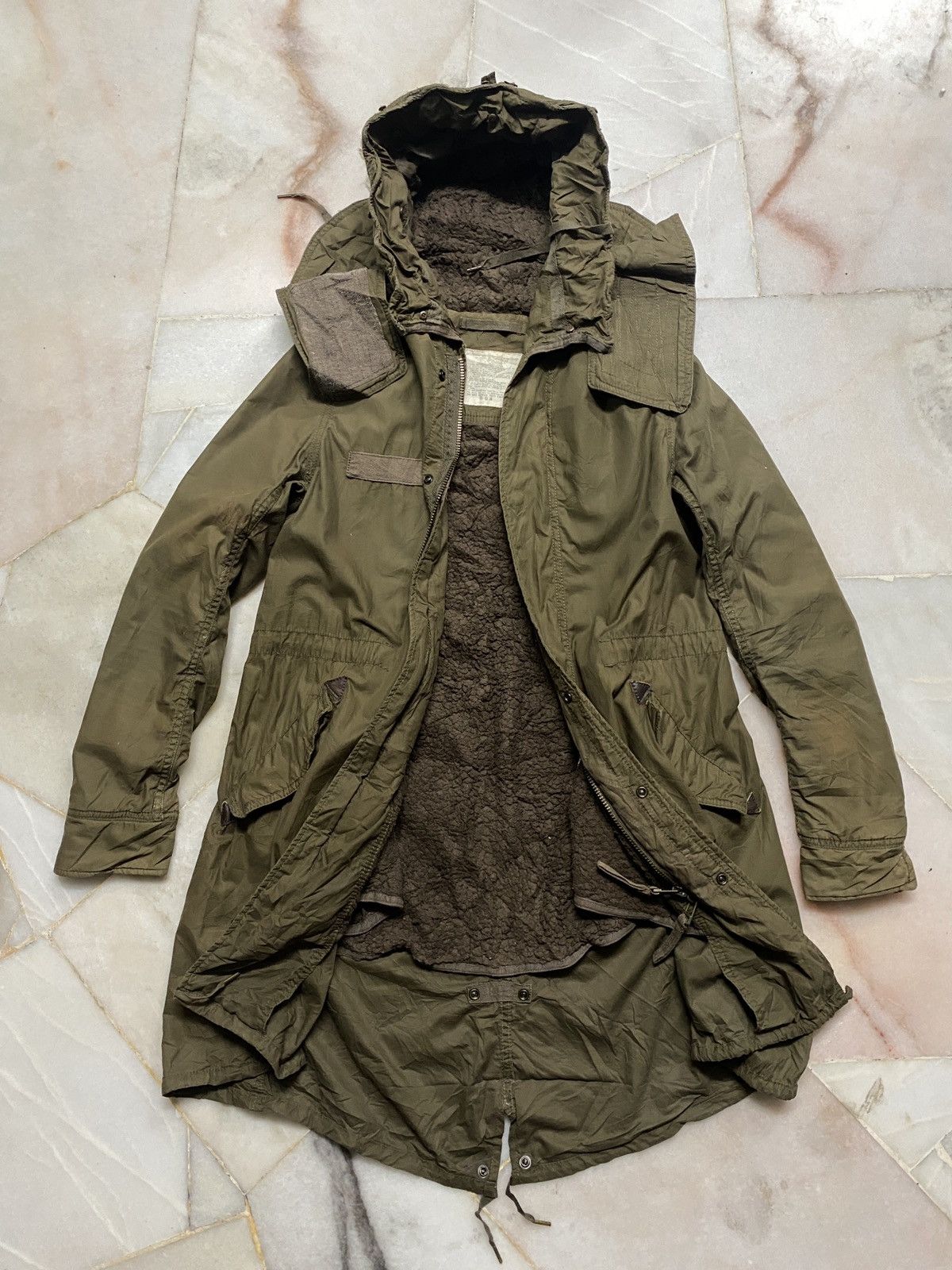 00s Archive goa ヴィンテージ　ミリタリージャケット 00s archive goa militaryjacket liner y2k
