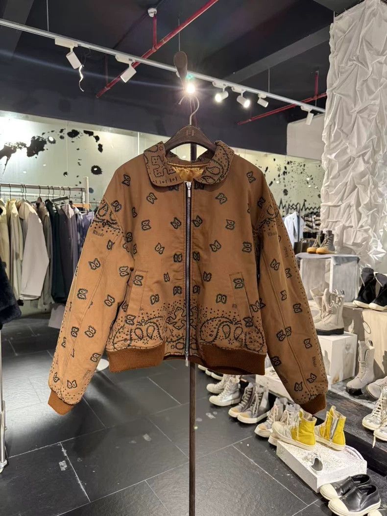 Rhude Rhude Cashew flower cotton jacket Size US S / EU 44-46 / 1 - 1 Thumbnail