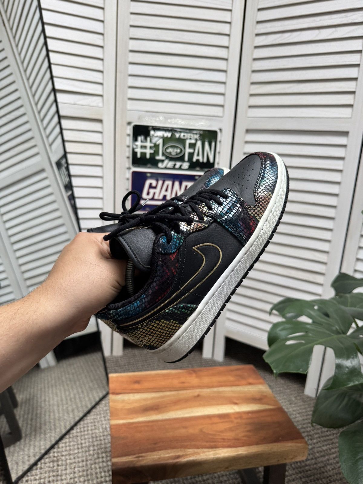 Nike Air Jordan 1 Low Multi Snakeskin Size US 8 / EU 41 - 17 Thumbnail
