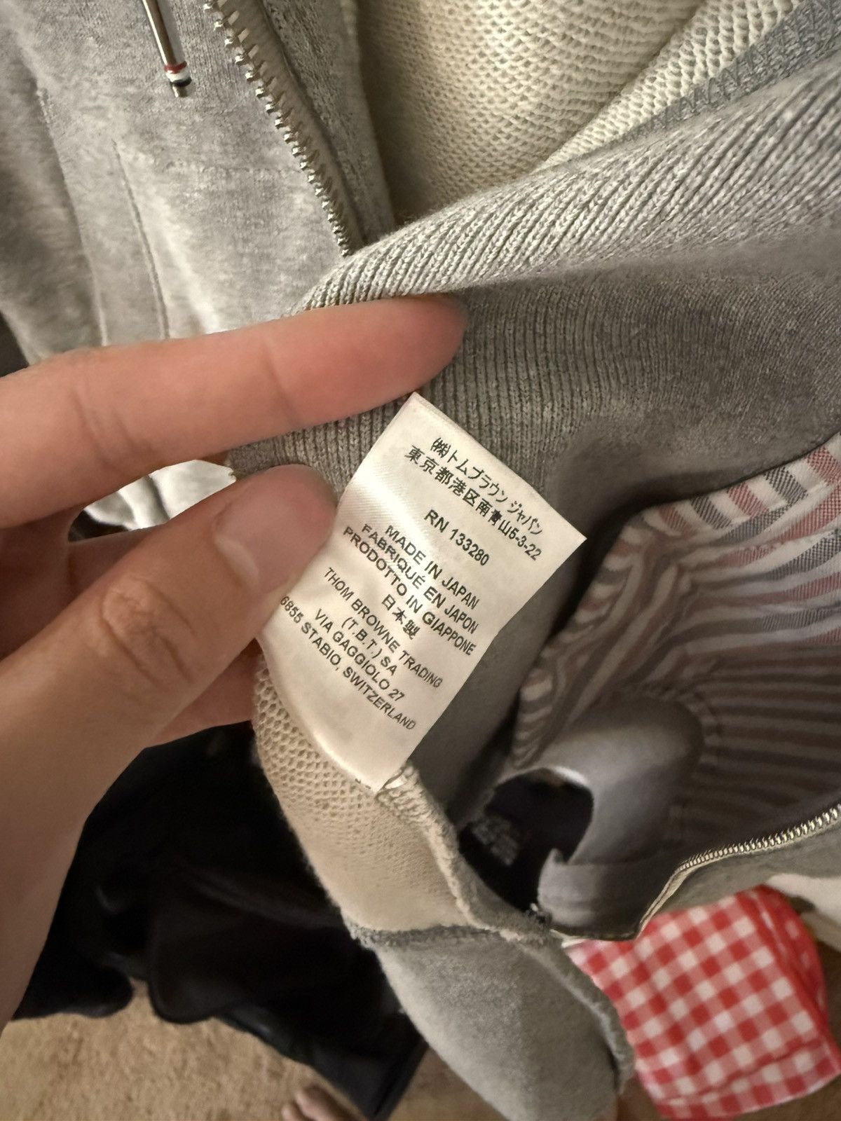 Thom Browne Thom Browne classic loopback 4-bar zip up hoodie Size US XL / EU 56 / 4 - 7 Thumbnail