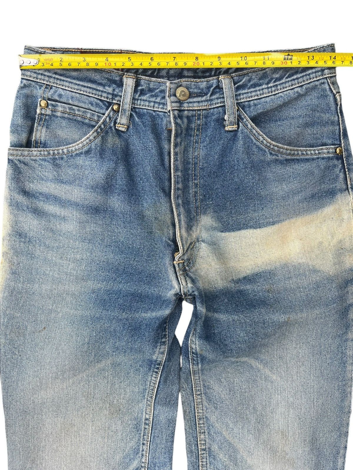 Japanese Brand Vintage Japanese Brand Blue Faded Washed Straight Cut Jeans Size US 28 / EU 44 - 11 Thumbnail