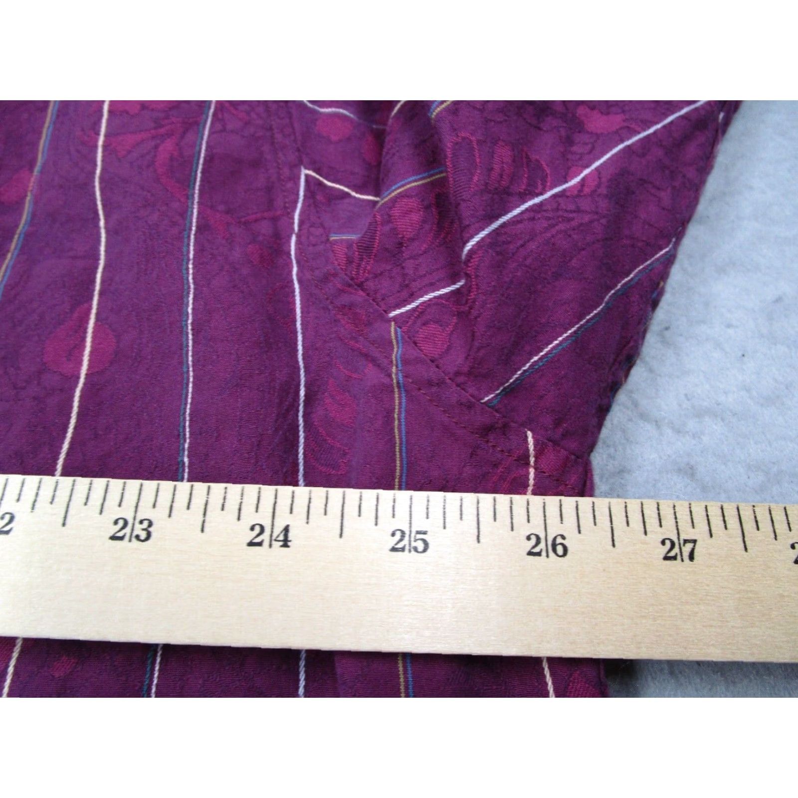 Tommy Bahama VINTAGE Tommy Bahama Shirt Men 2XL Long Sleeve Purple Button Up Silk Blend Abstract Art Work Size US XXL / EU 58 / 5 - 6 Thumbnail