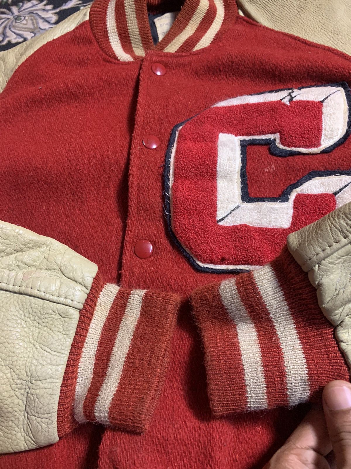 Delong 70s DELONG SPORTWEAR WOOL VARSITY JACKET Size US M / EU 48-50 / 2 - 4 Thumbnail