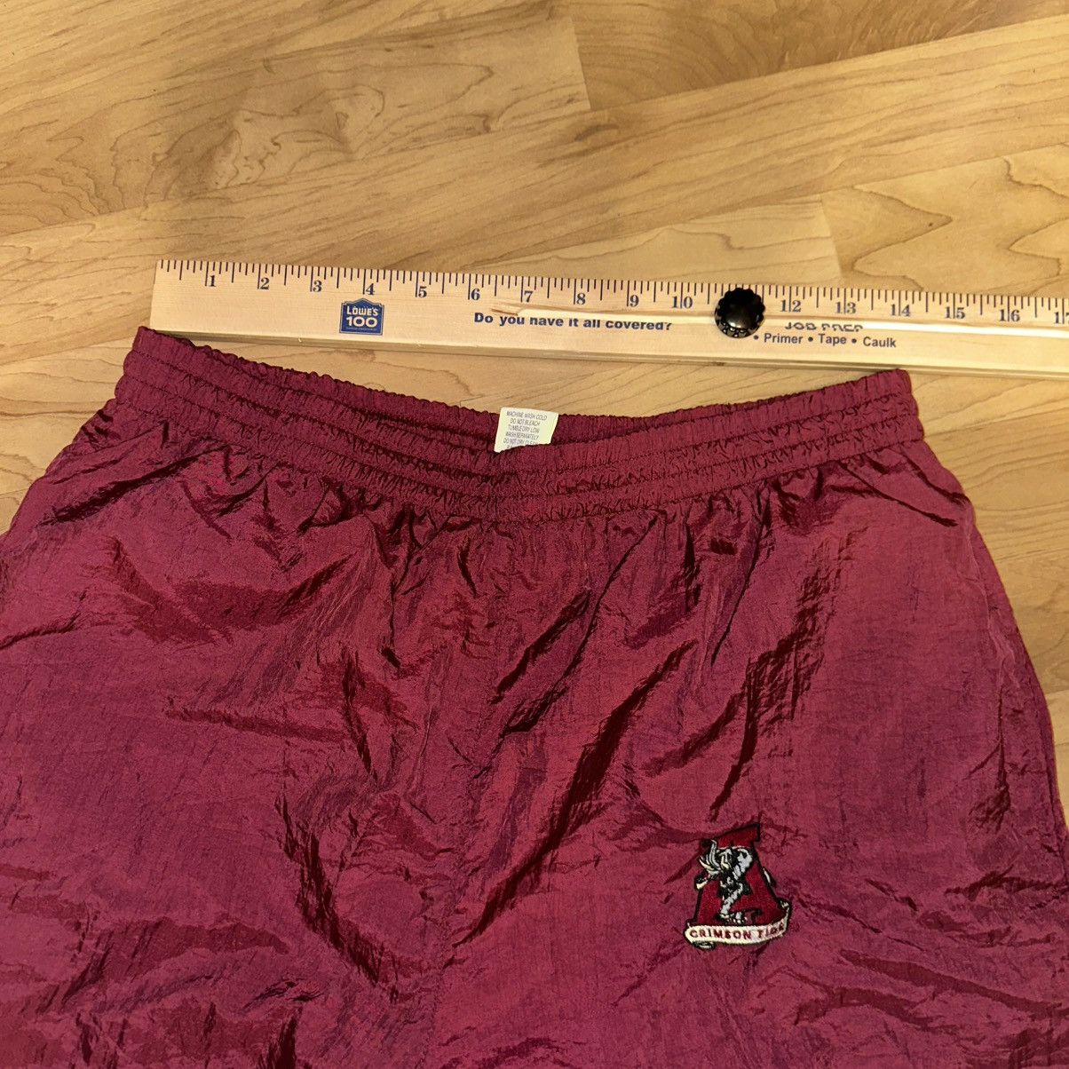 NCAA × Vintage VTG Alabama Crimson Tide Pants Large Embroidered Logo Size US 36 / EU 52 - 7 Thumbnail