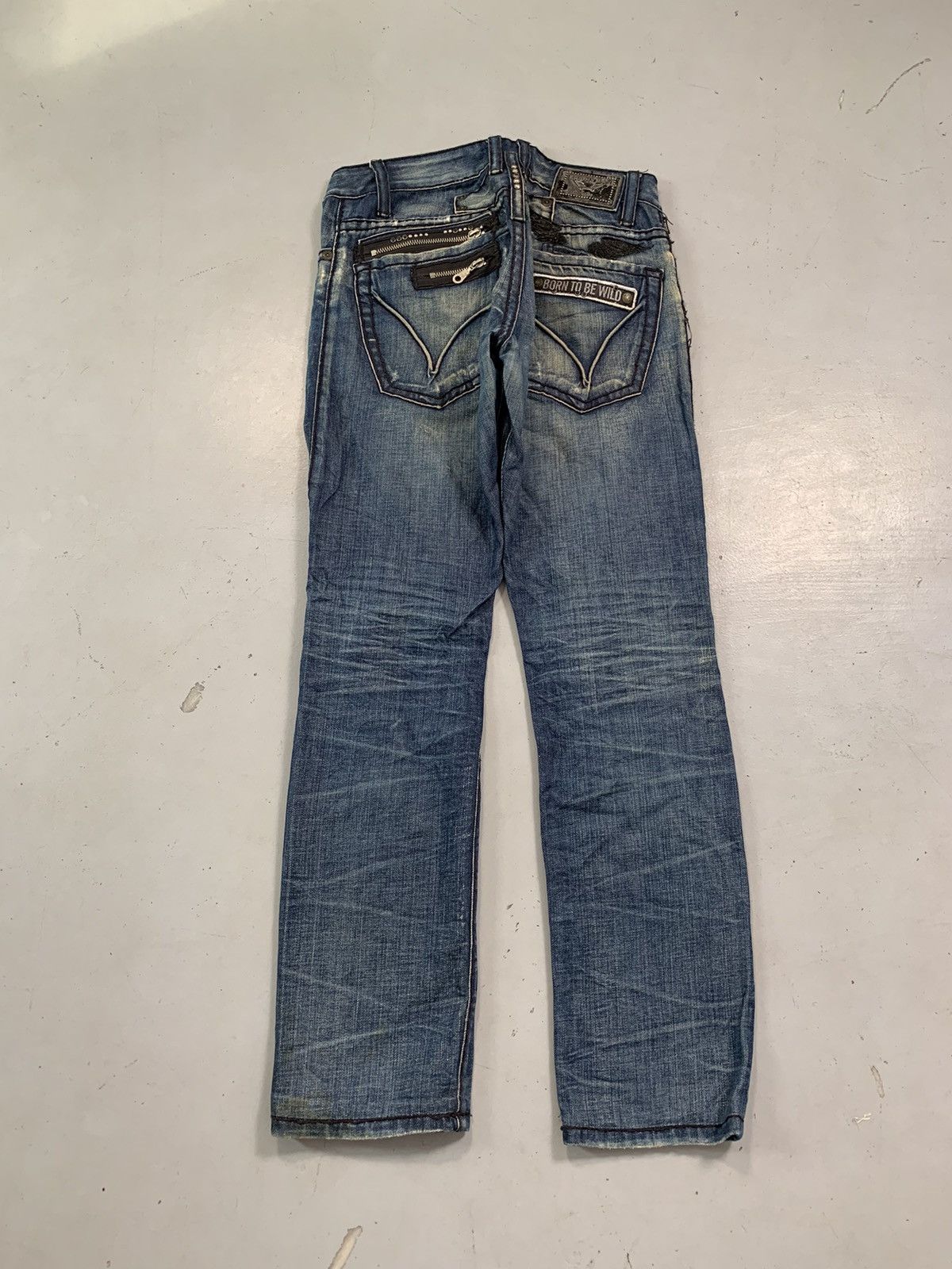 Robins Jeans Vintage Robin jeans studd wings denim pant Size US 32 / EU 48 - 1 Thumbnail