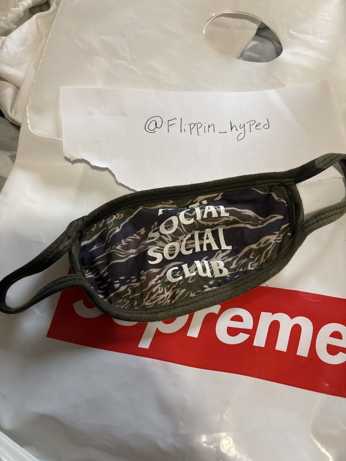 Anti Social Social Club Anti social social club mask Size ONE SIZE - 3 Thumbnail