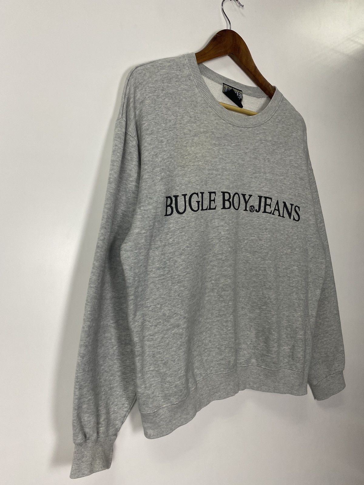 Bugle Boy × Vintage Vintage 90s Bugle Boy Jeans logo sweatshirt Size US M / EU 48-50 / 2 - 5 Thumbnail