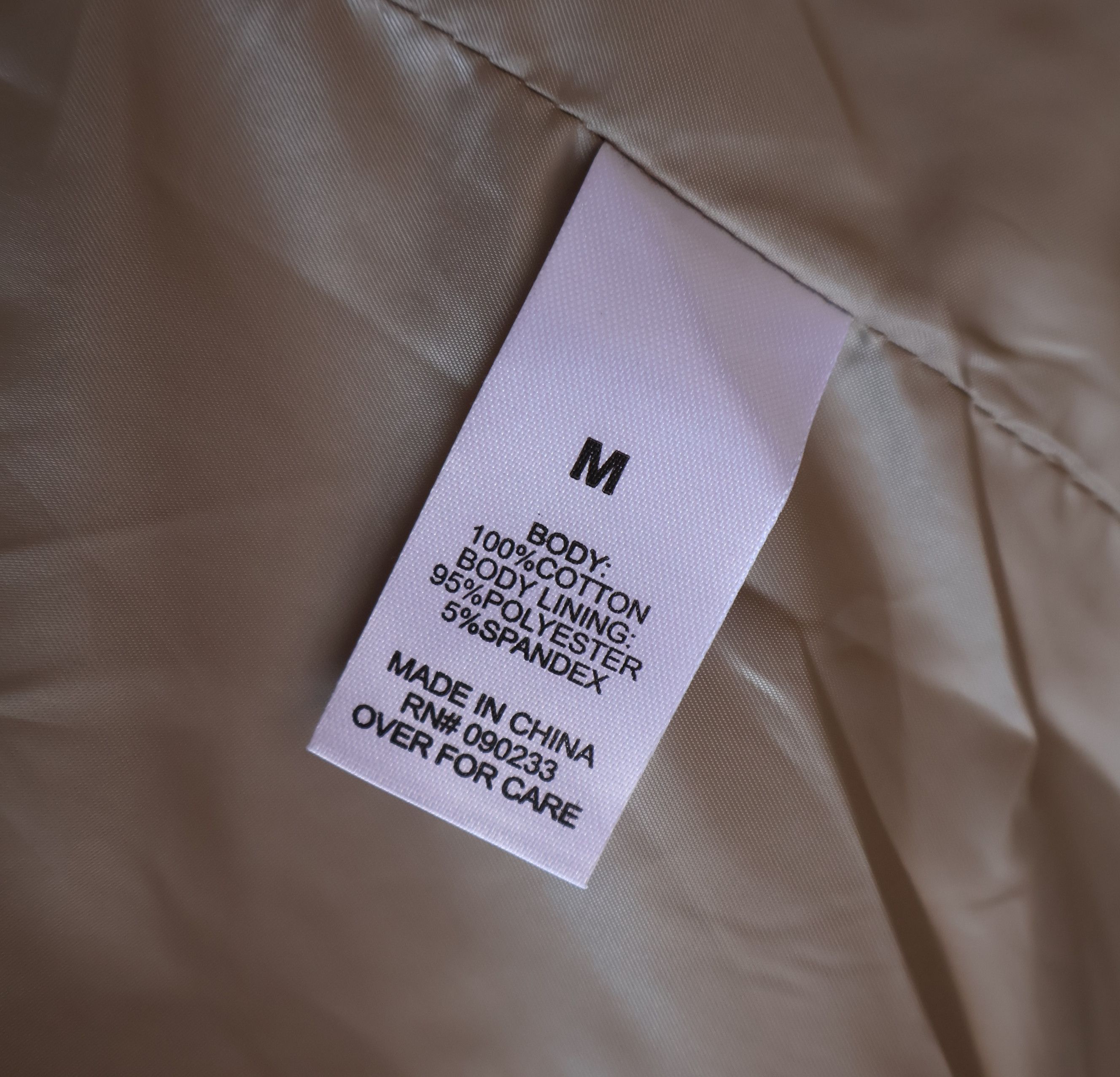 Fear of God Fear of God ESSENTIALS Beige Cotton Twill Jacket Size M Size US M / EU 48-50 / 2 - 9 Thumbnail