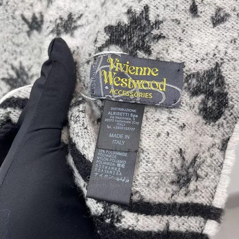 Vivienne Westwood Vivienne Westwood Black and gray double-sided star and hea Size ONE SIZE - 7 Thumbnail