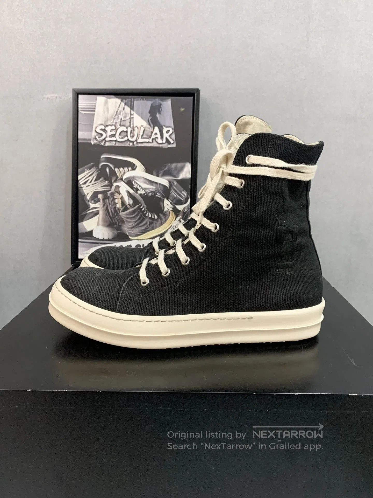 Rick Owens Rick Owens High. Size US 8 / EU 41 - 4 Thumbnail