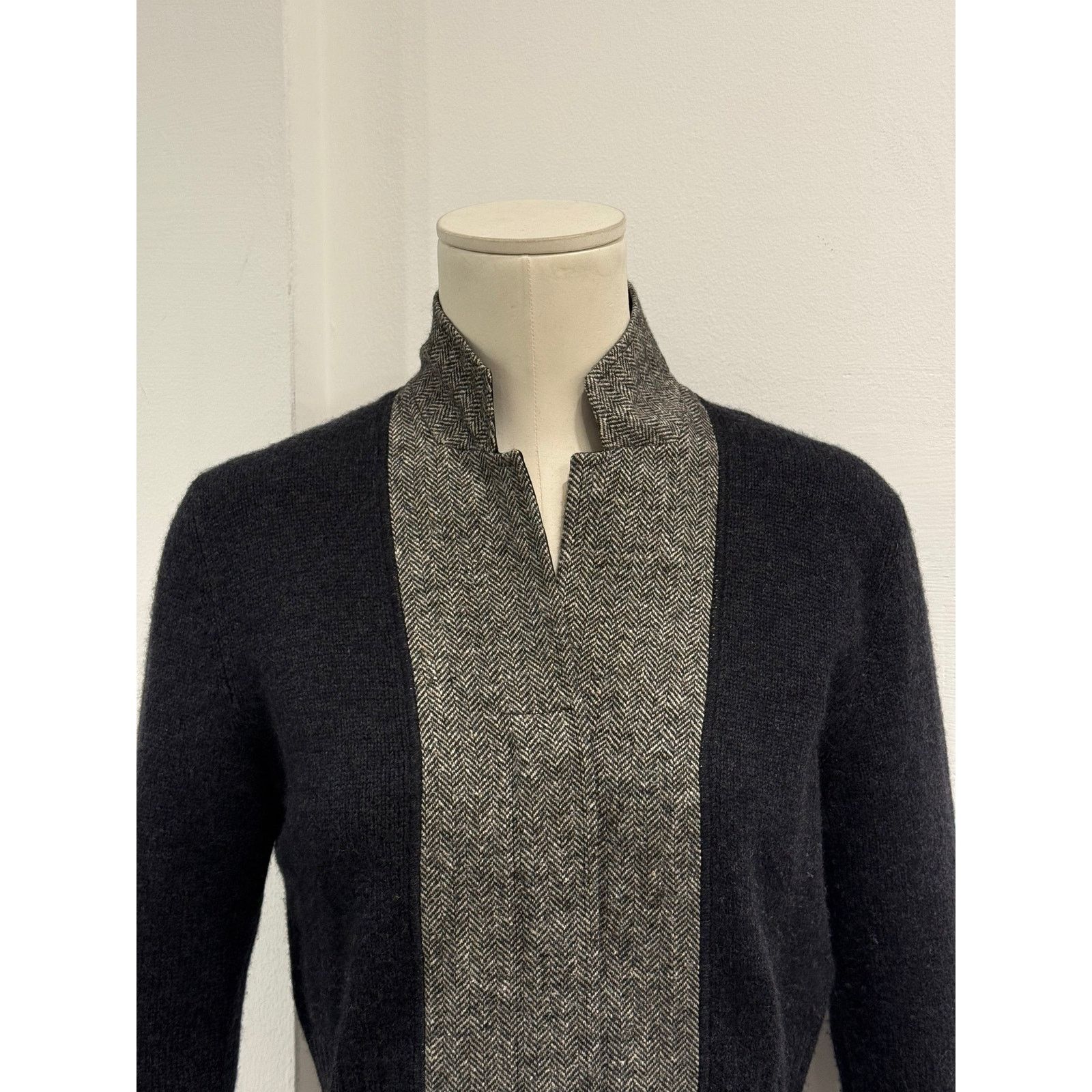 Brunello Cucinelli Brunello Cucinelli cashmere hybrid knit Size US L / EU 52-54 / 3 - 5 Thumbnail