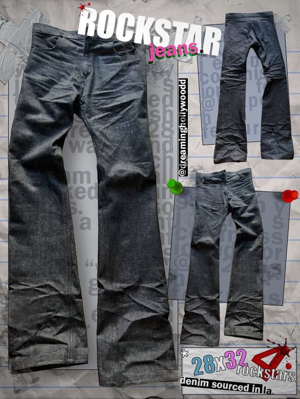 Other Dreaming In Hollywood rockstar jeans Size US 30 / EU 46 - 1 Thumbnail